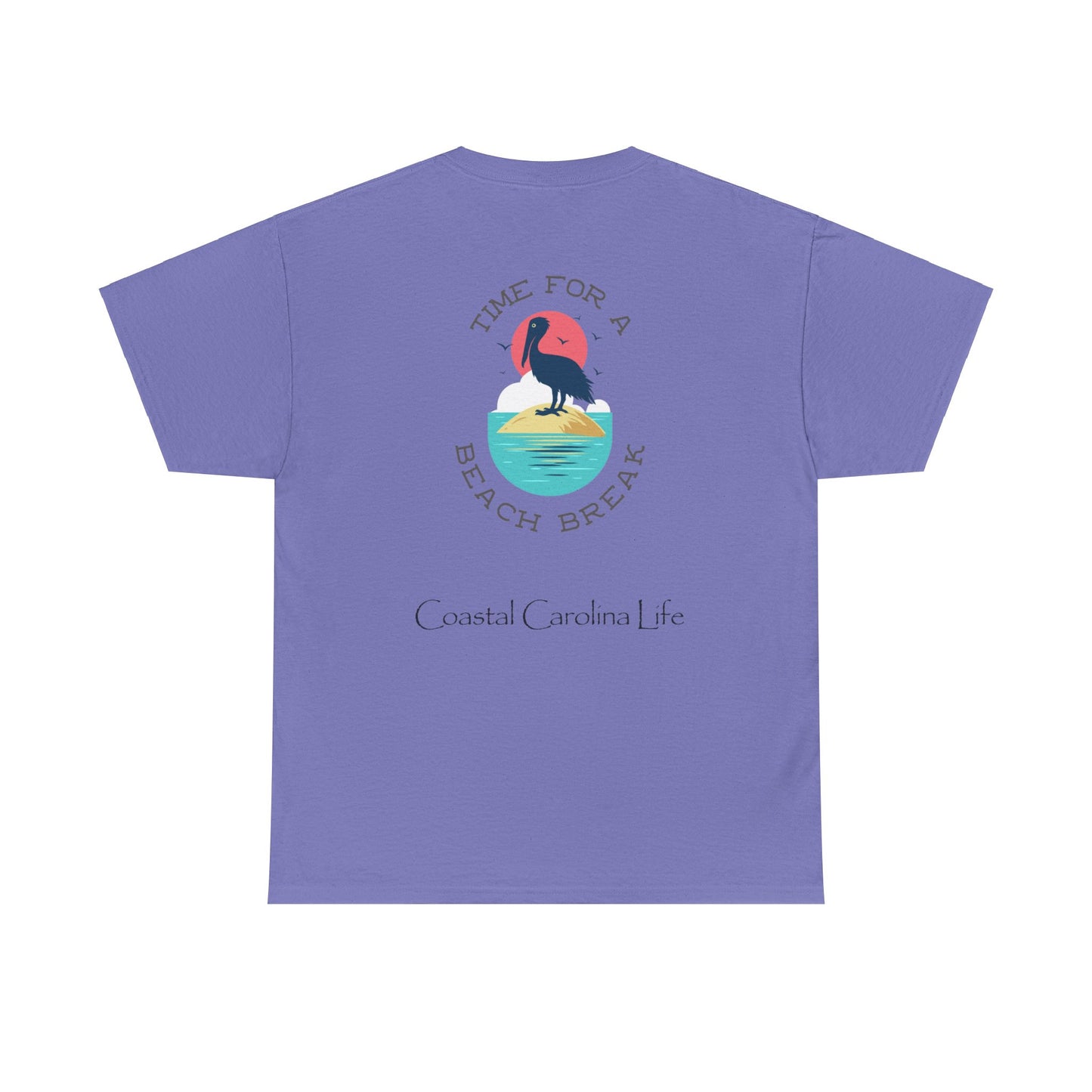 Women's Heavy Cotton T-Shirt - Time for a Beach Break