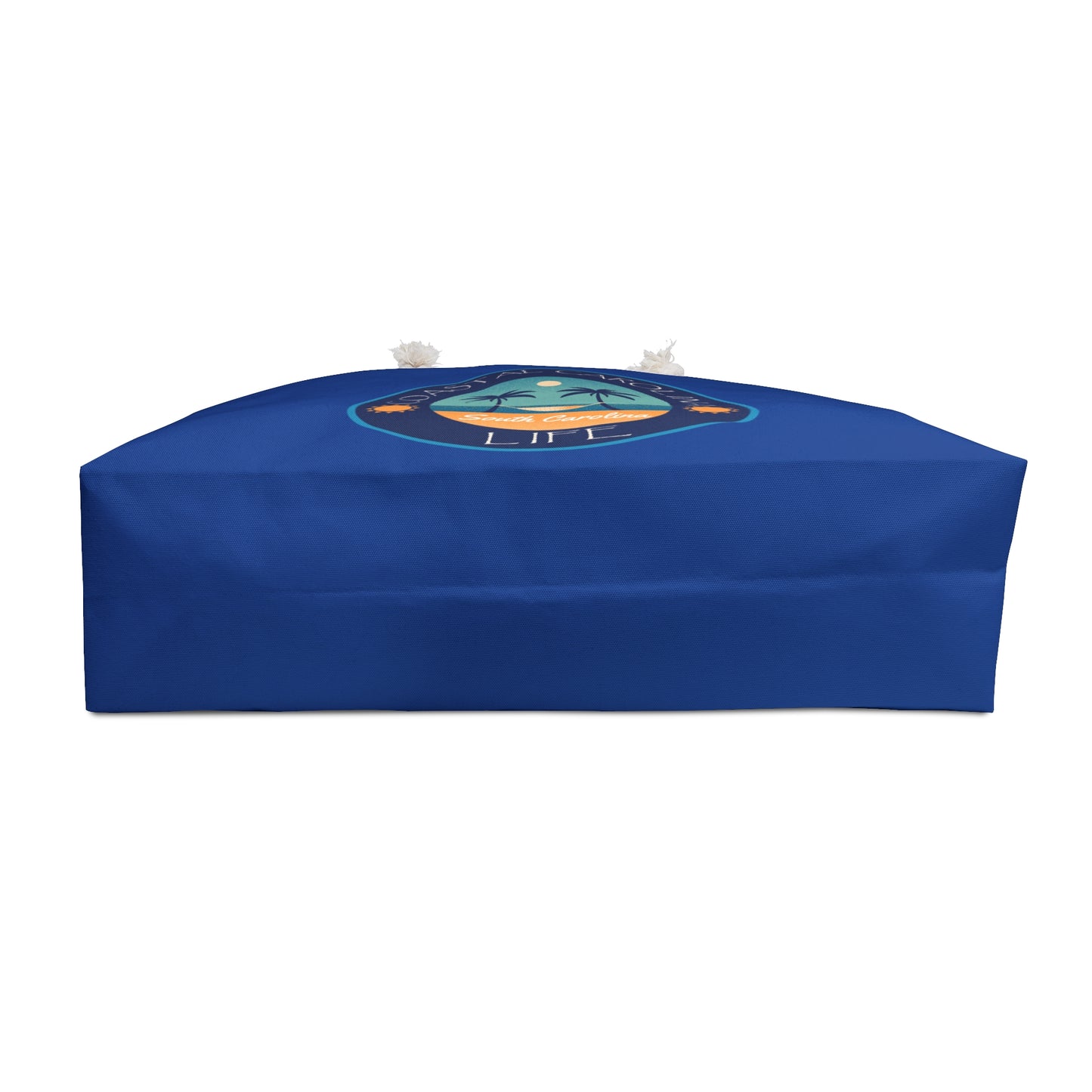 South Carolina Coastal Weekender Tote with Rope Handles - Blue