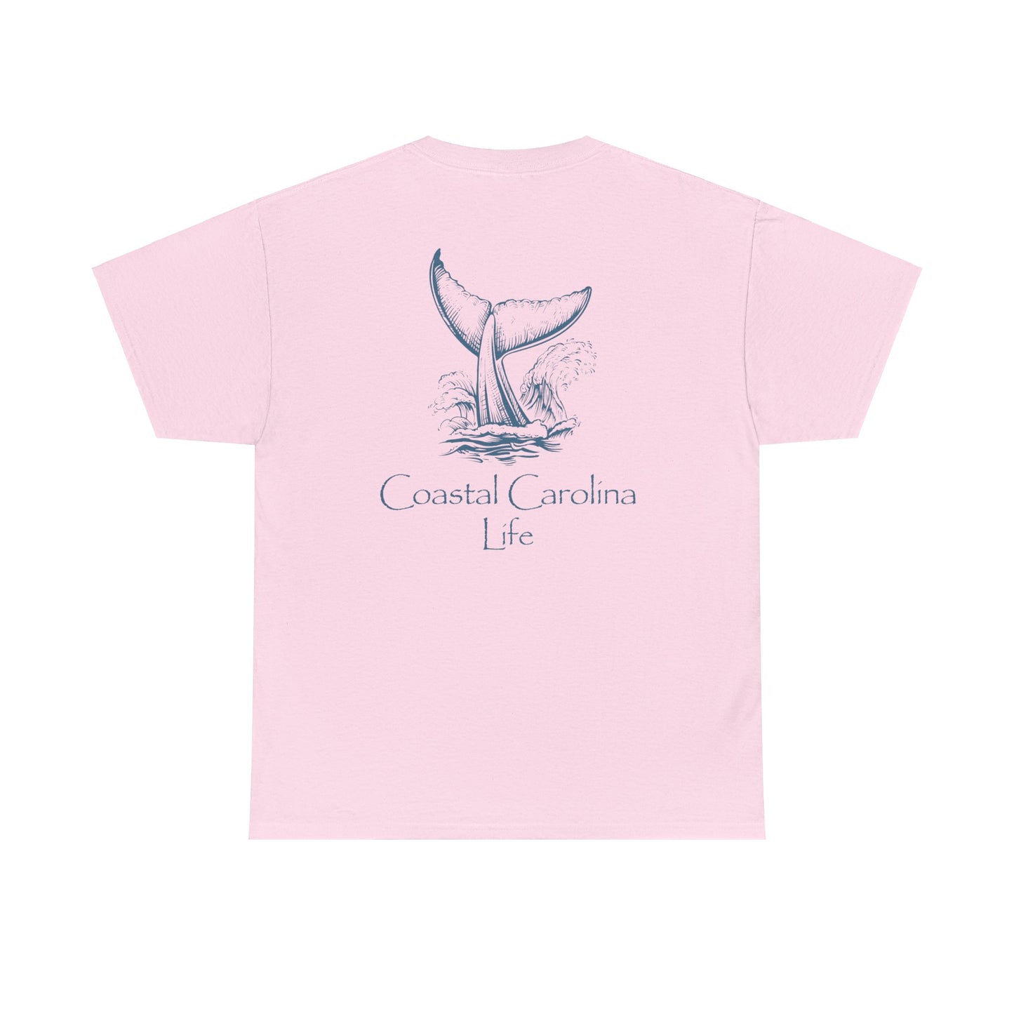 Women's Heavy Cotton T-Shirt - Whale Tail