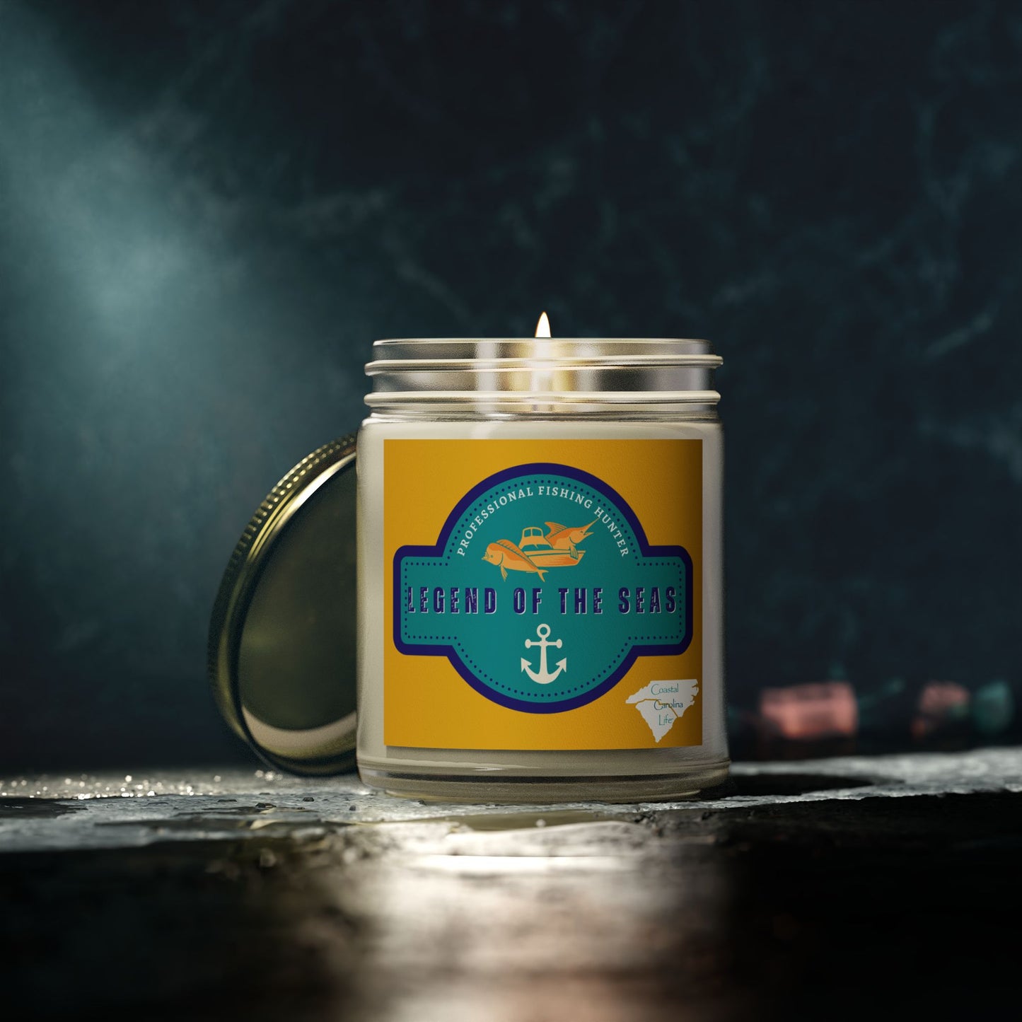 Coconut Apricot Wax Scented Candles - Legend of the Seas