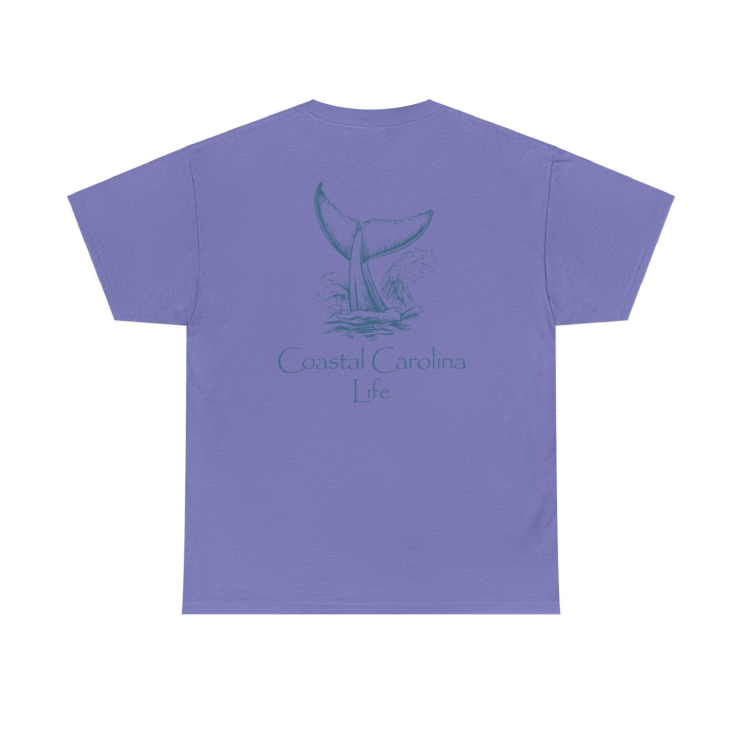 Women's Heavy Cotton T-Shirt - Whale Tail
