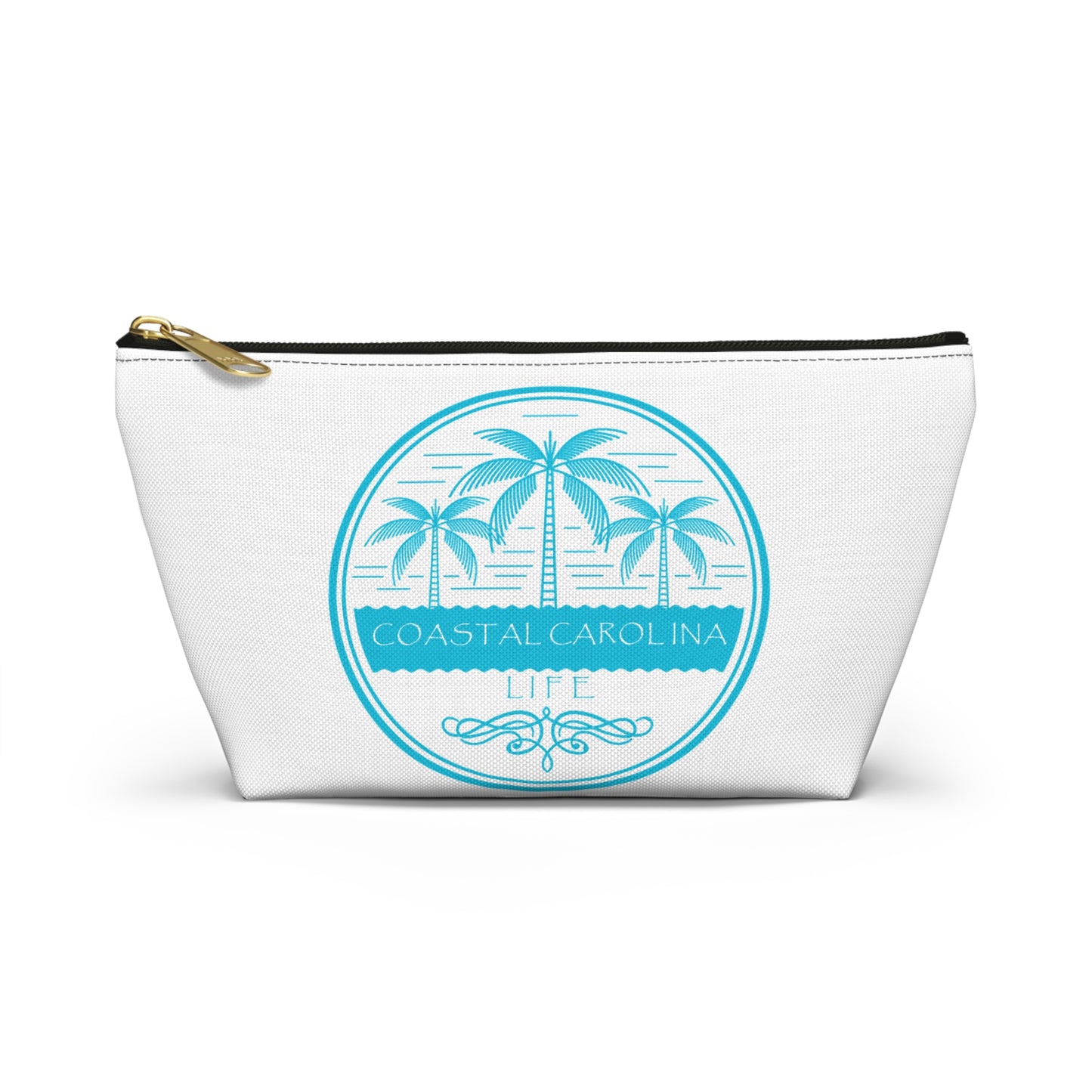 Palm Trees and Water Travel Accessory Pouch