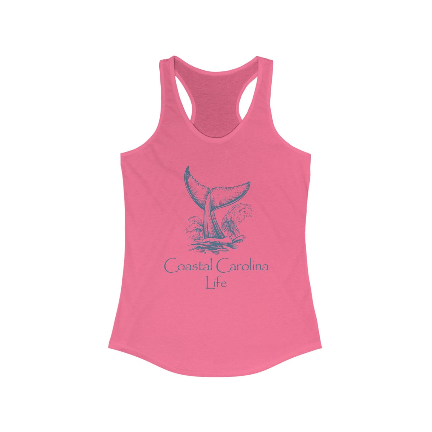 Women's Coastal Tank Top - Whale Tail