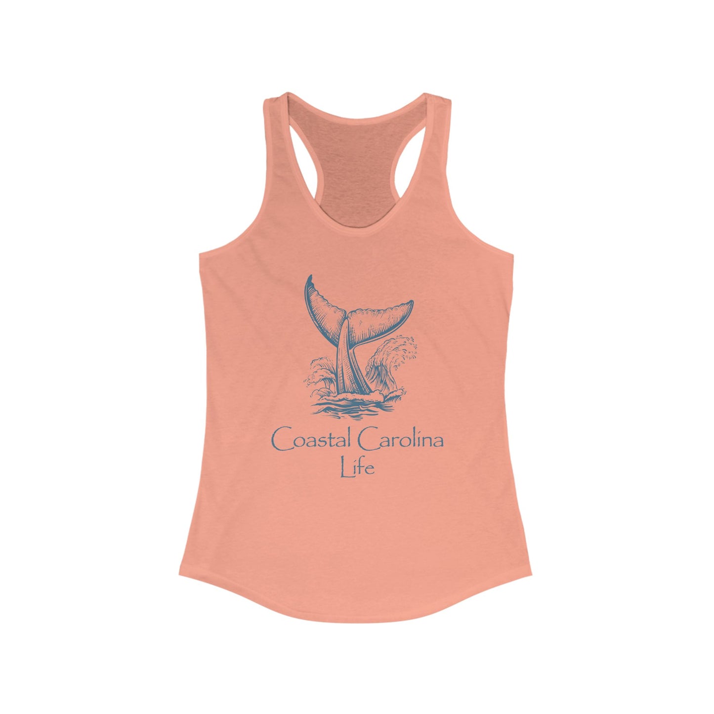 Women's Coastal Tank Top - Whale Tail