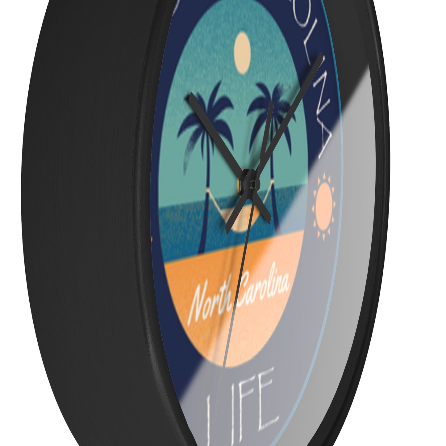North Carolina Coastal Carolina Wall Clock