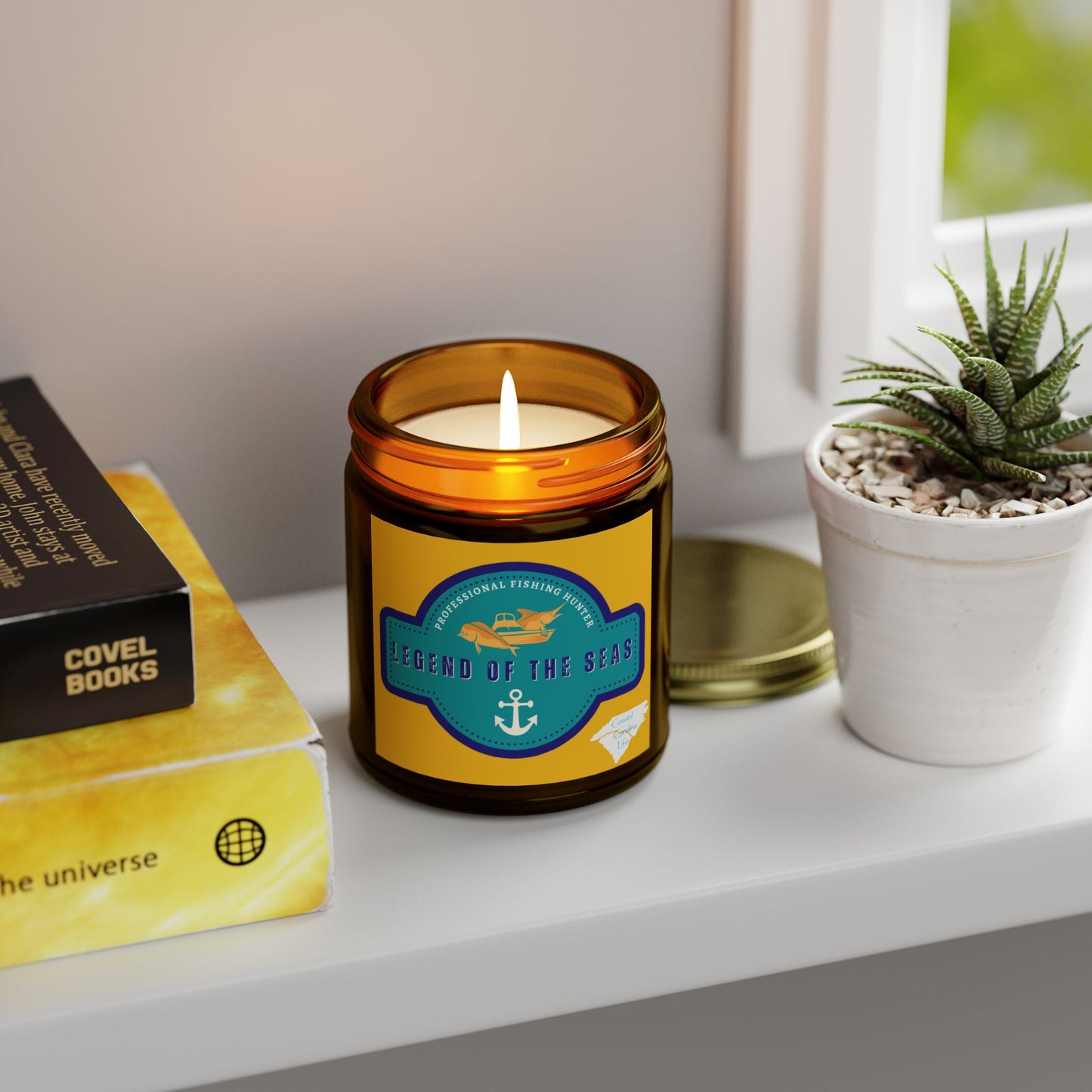 Coconut Apricot Wax Scented Candles - Legend of the Seas