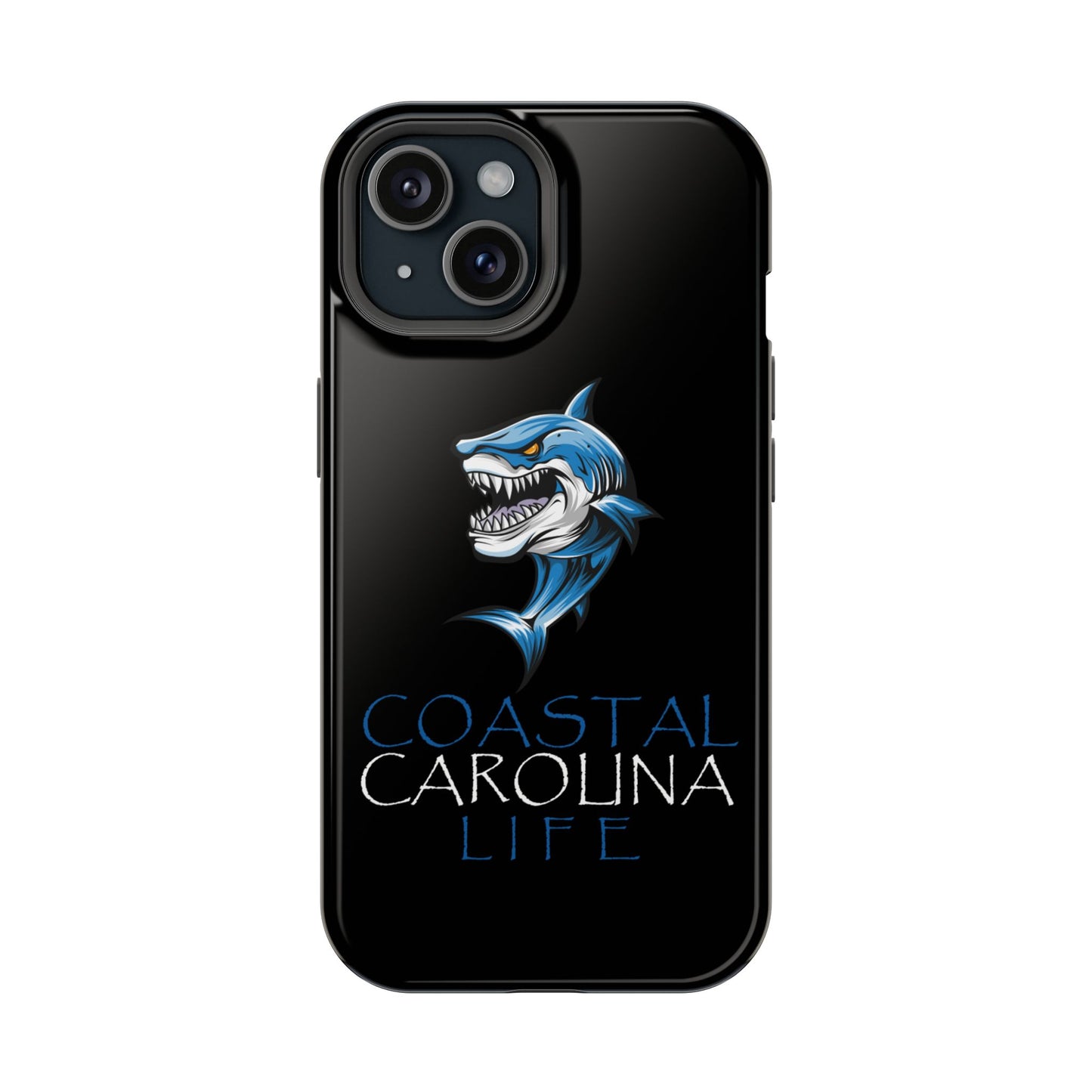 Impact-Resistant Phone Case - iPhone or Samsung - Shark