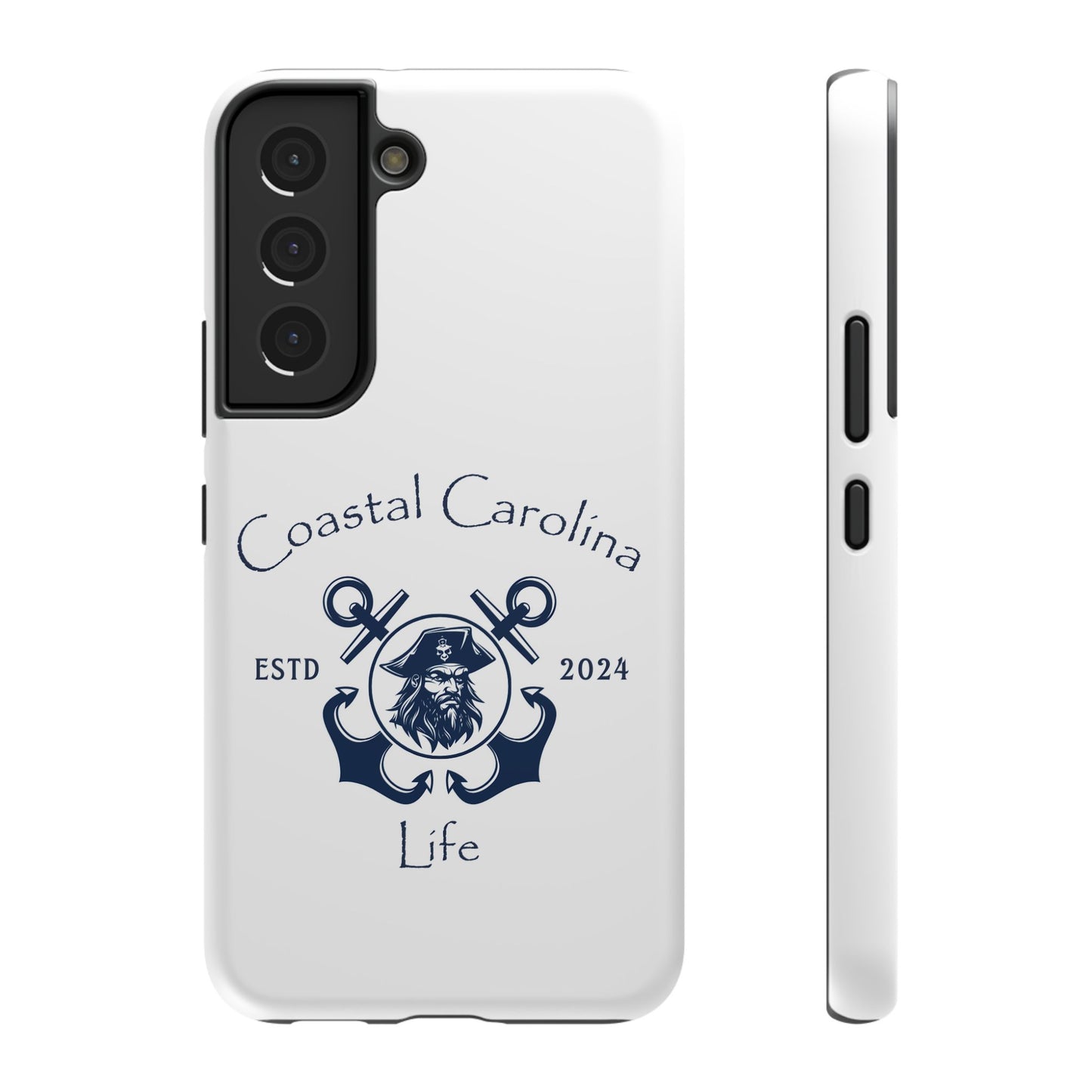 Impact-Resistant Phone Case - iPhone or Samsung - Blackbeard