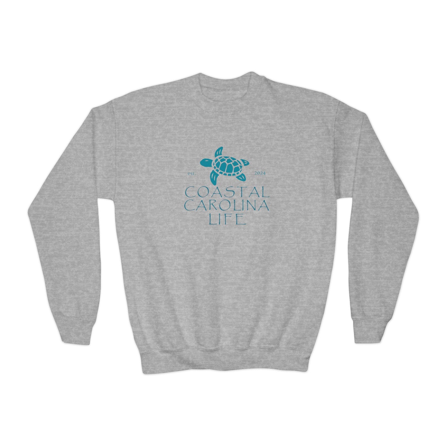 Coastal Youth Sweatshirt - Baby Sea Turtle Est 2024