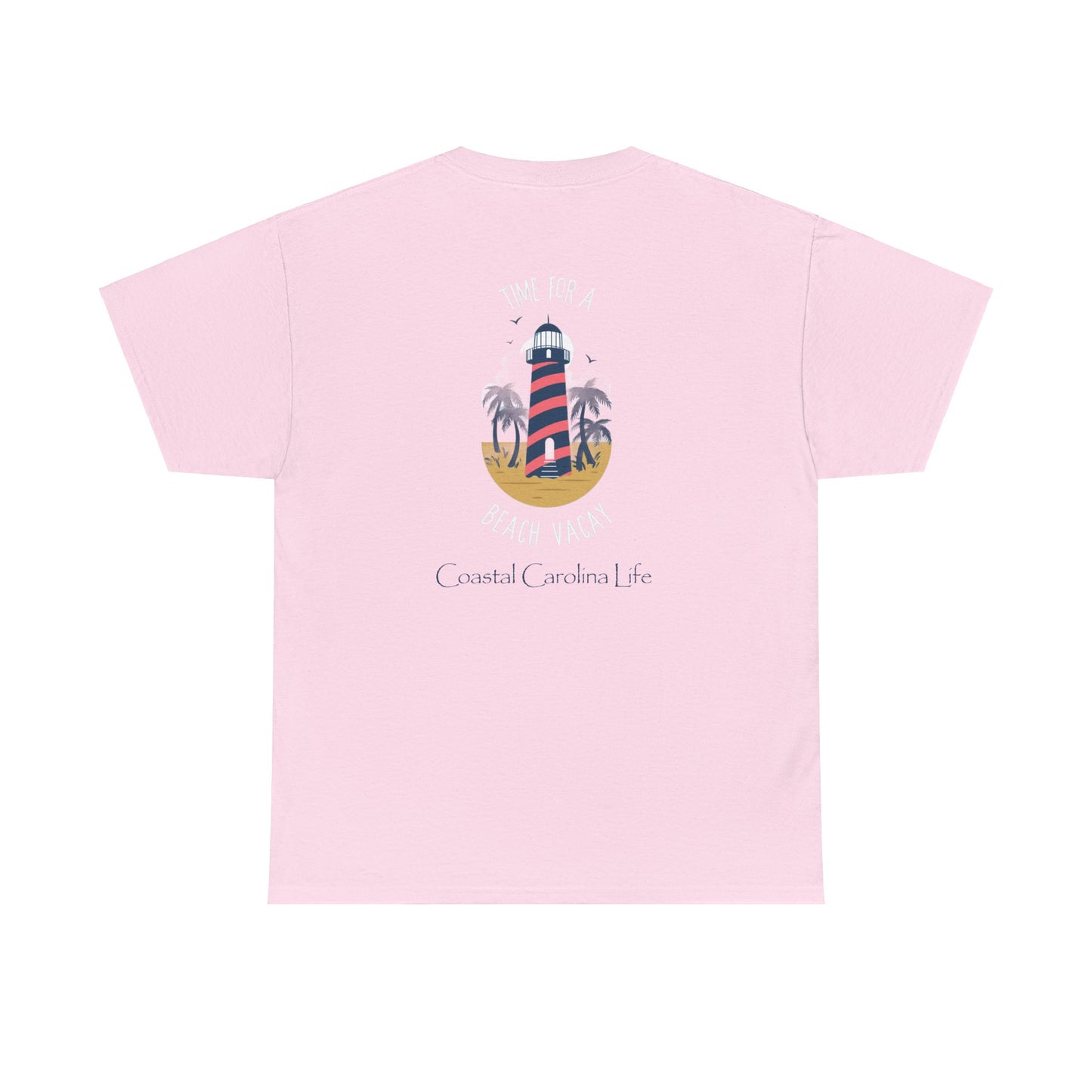 Women's Heavy Cotton T-Shirt - Time for a Beach Vacay