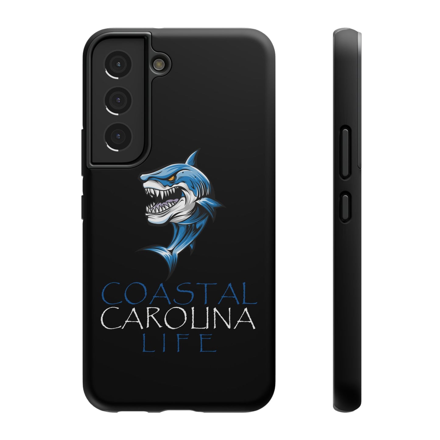 Impact-Resistant Phone Case - iPhone or Samsung - Shark