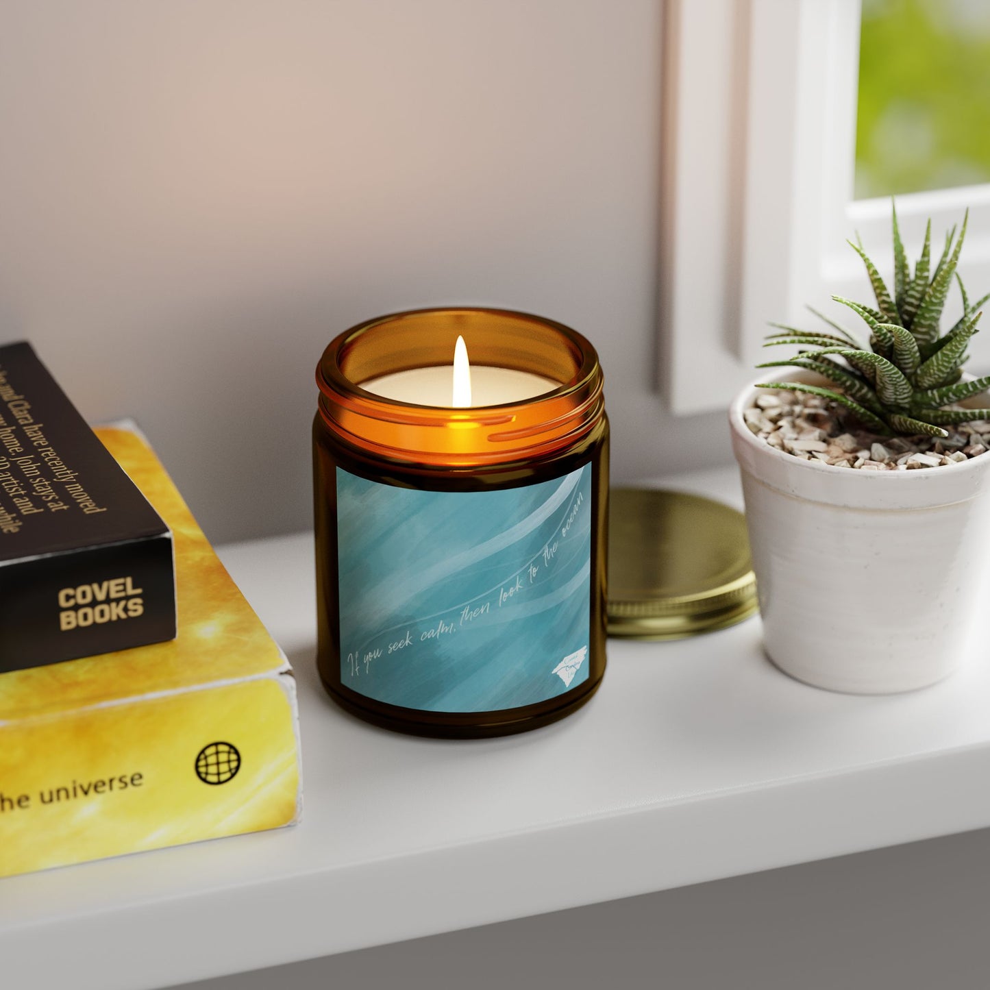 Coconut Apricot Wax Scented Candles - If You Seek Calm