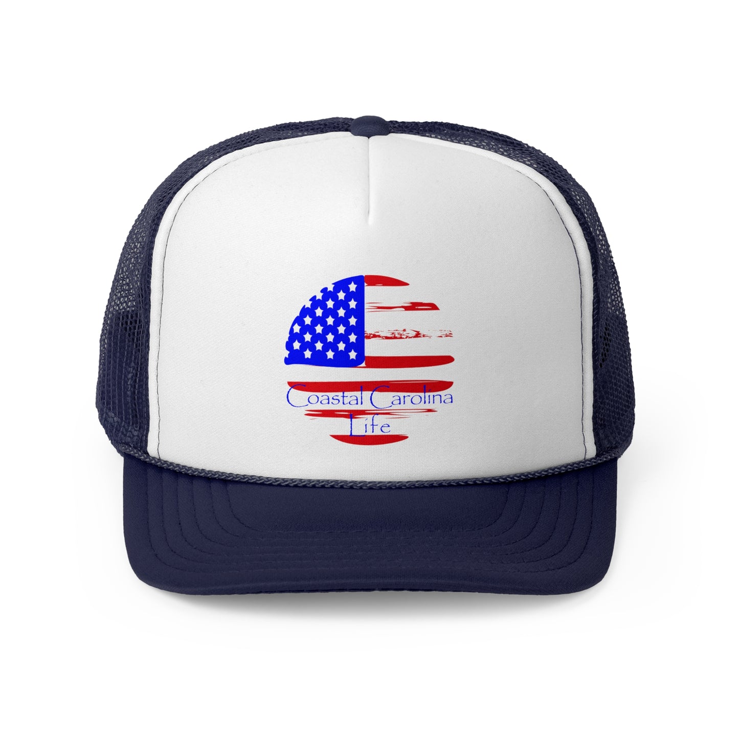 American Flag Trucker Hat