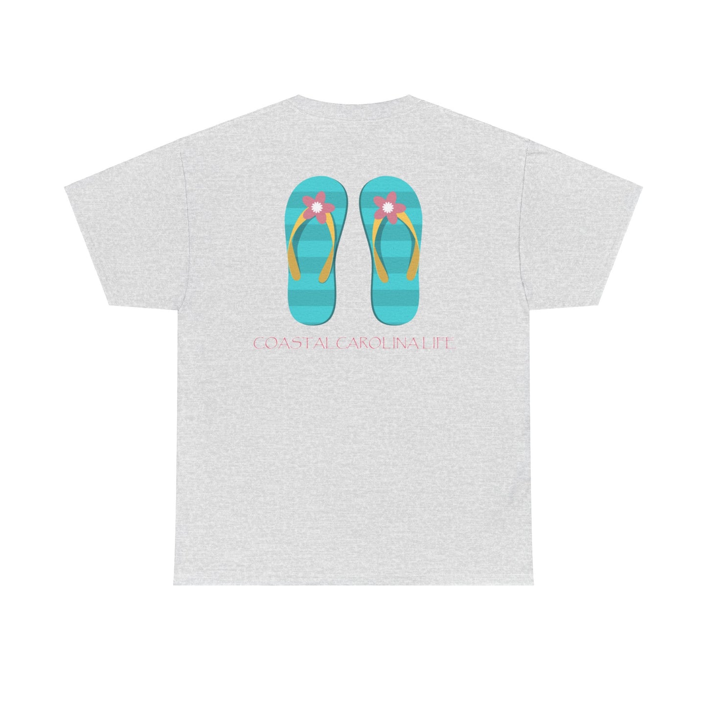 Women's Heavy Cotton T-Shirt - Flip Flops