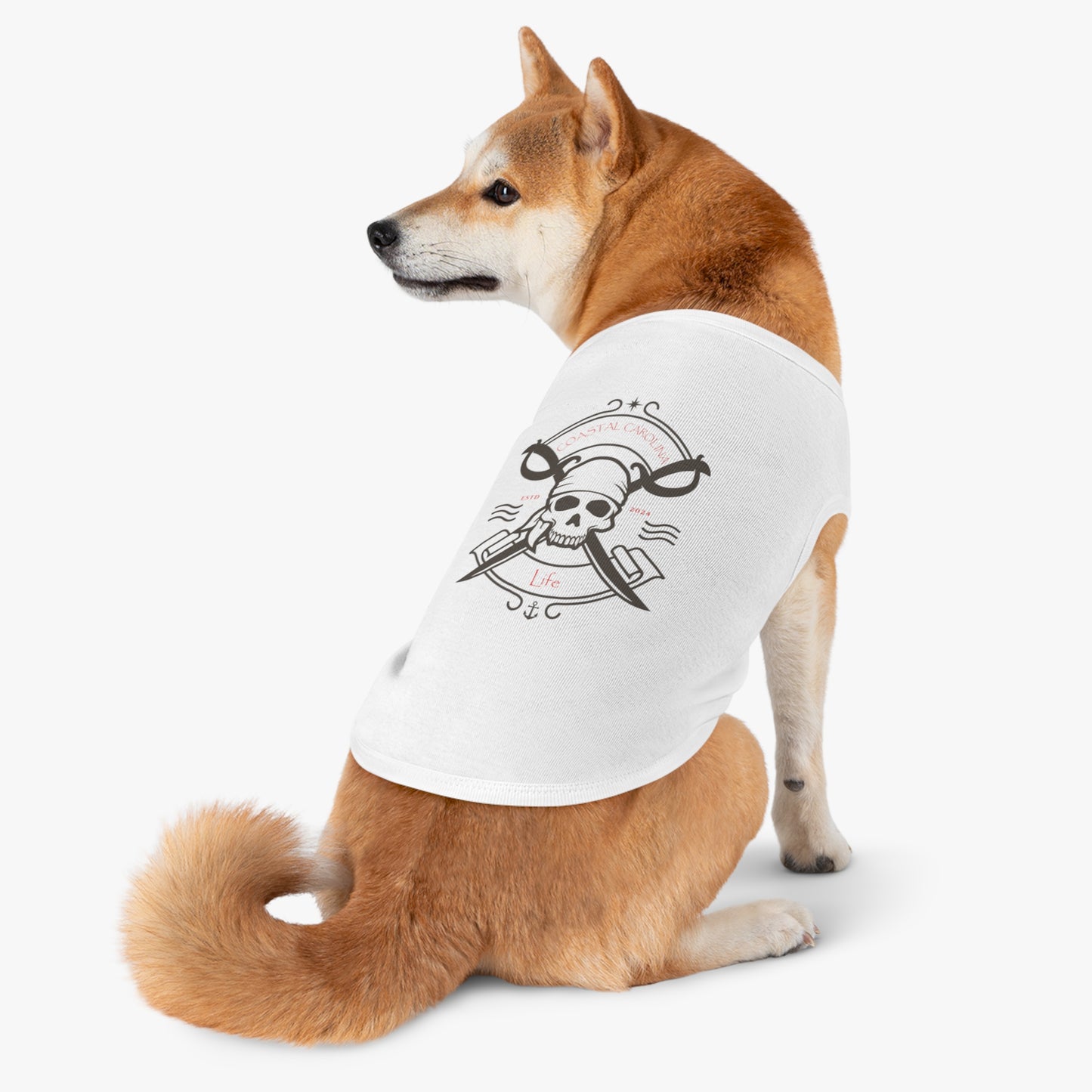 Pirate Skull Coastal Pet Shirt