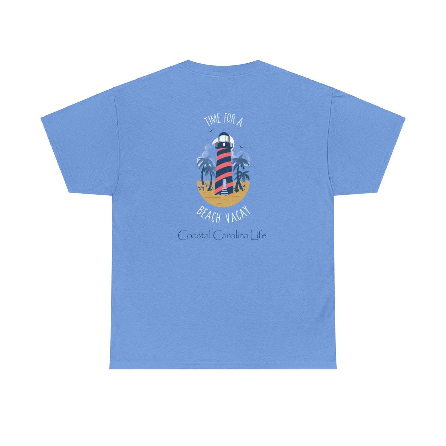 Women's Heavy Cotton T-Shirt - Time for a Beach Vacay