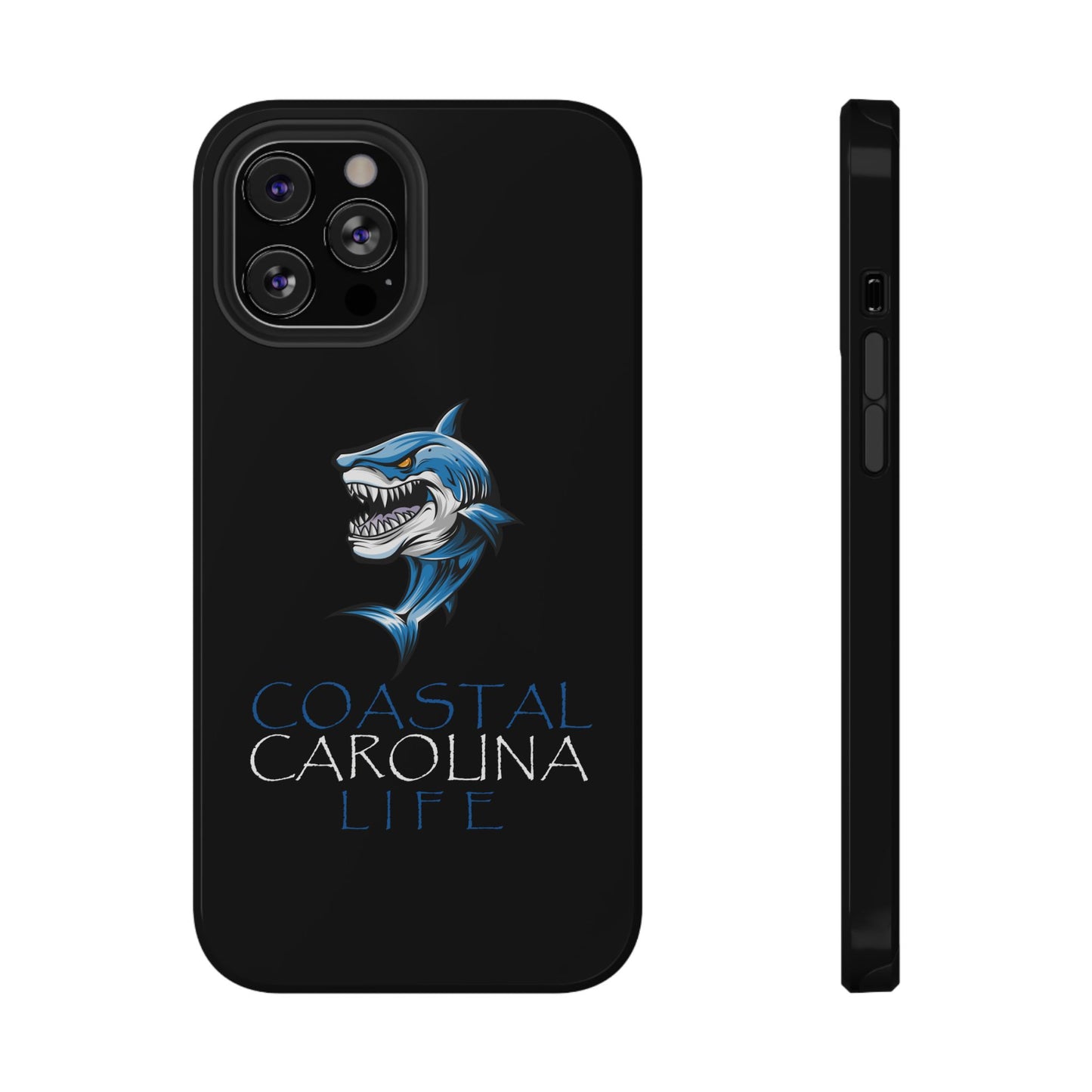 Impact-Resistant Phone Case - iPhone or Samsung - Shark