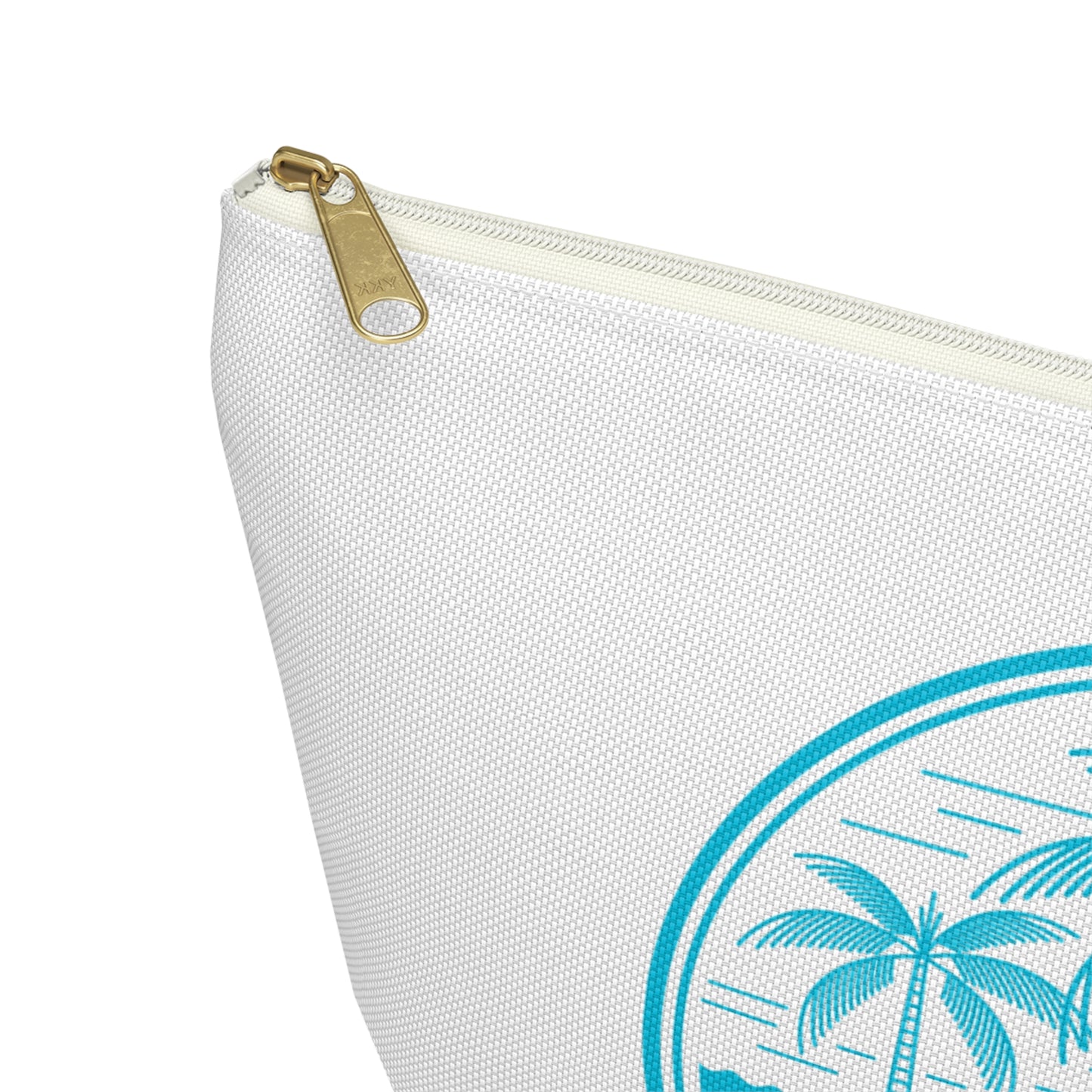 Palm Trees and Water Travel Accessory Pouch