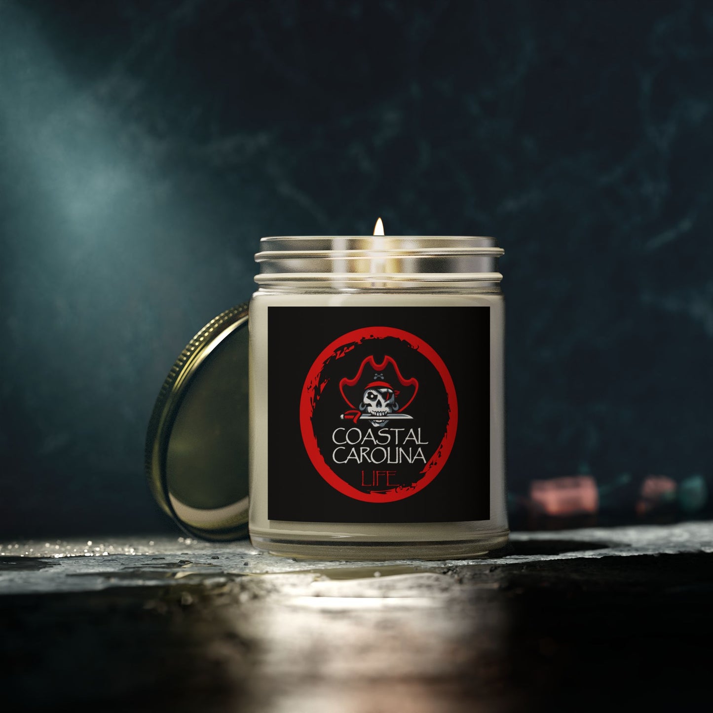Coconut Apricot Wax Scented Candles - Pirate