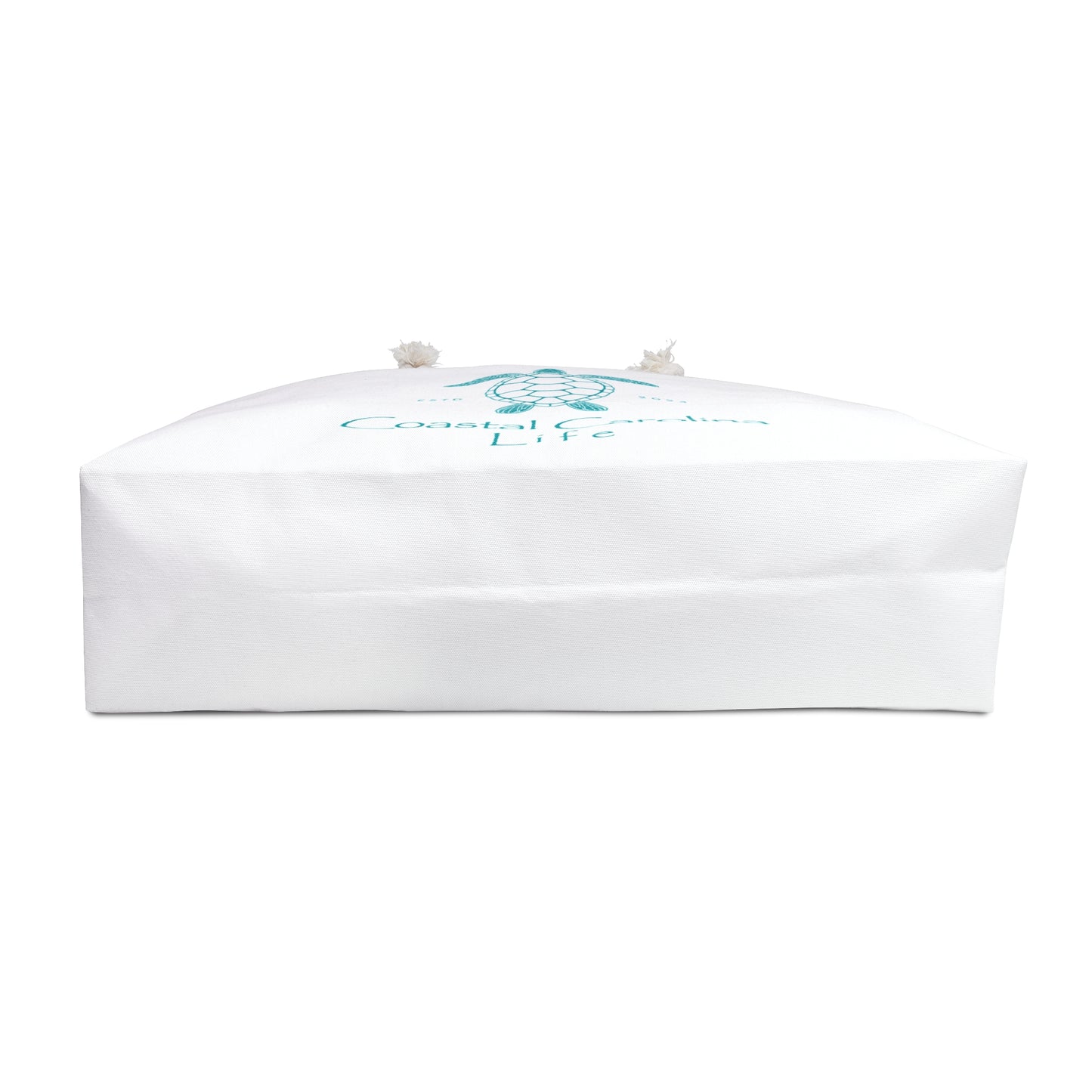 Sea Turtle Coastal Weekender Tote with Rope Handles