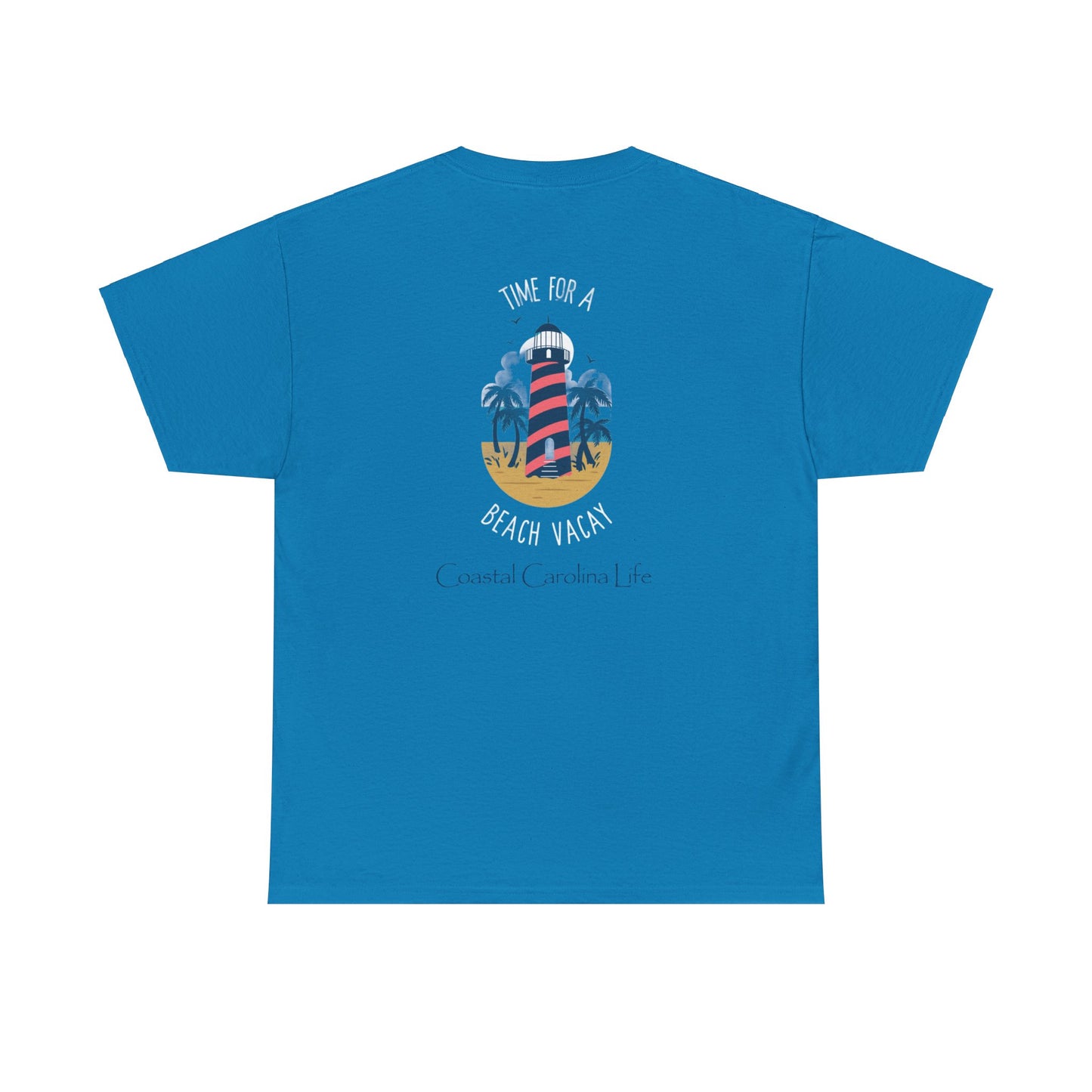 Women's Heavy Cotton T-Shirt - Time for a Beach Vacay