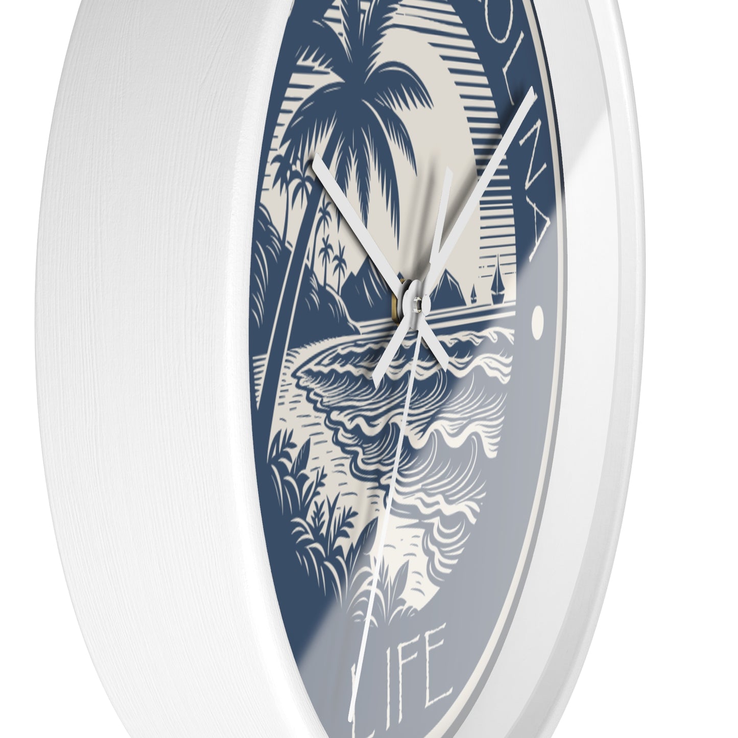 Beach Coastal Carolina Wall Clock