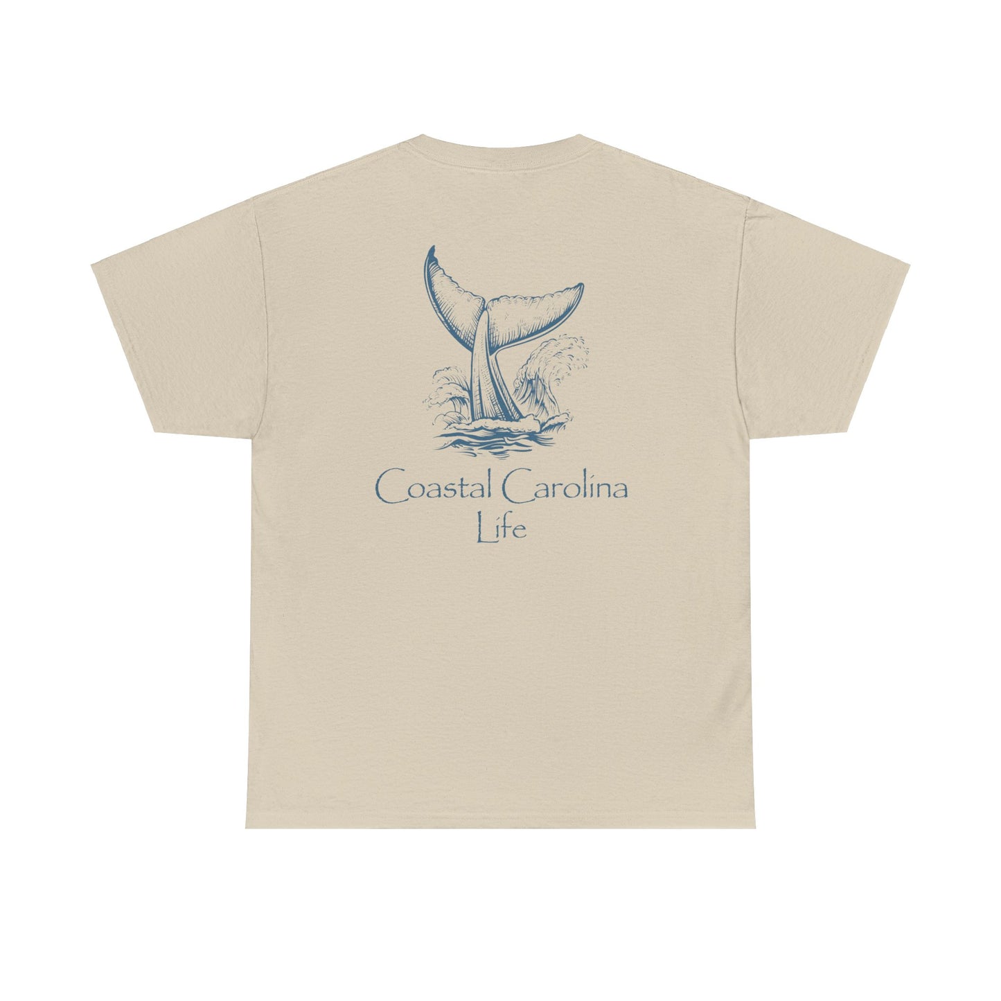Women's Heavy Cotton T-Shirt - Whale Tail