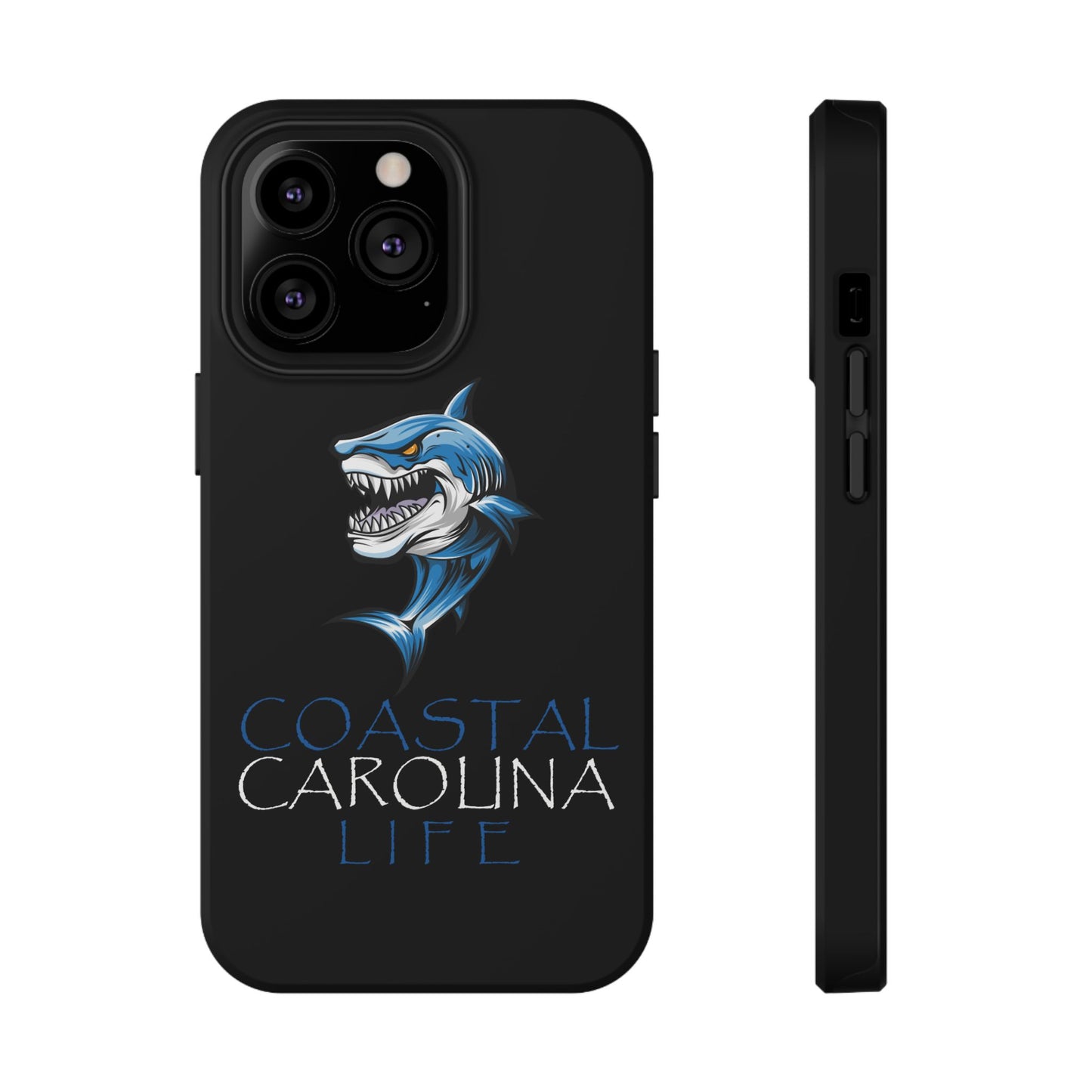 Impact-Resistant Phone Case - iPhone or Samsung - Shark