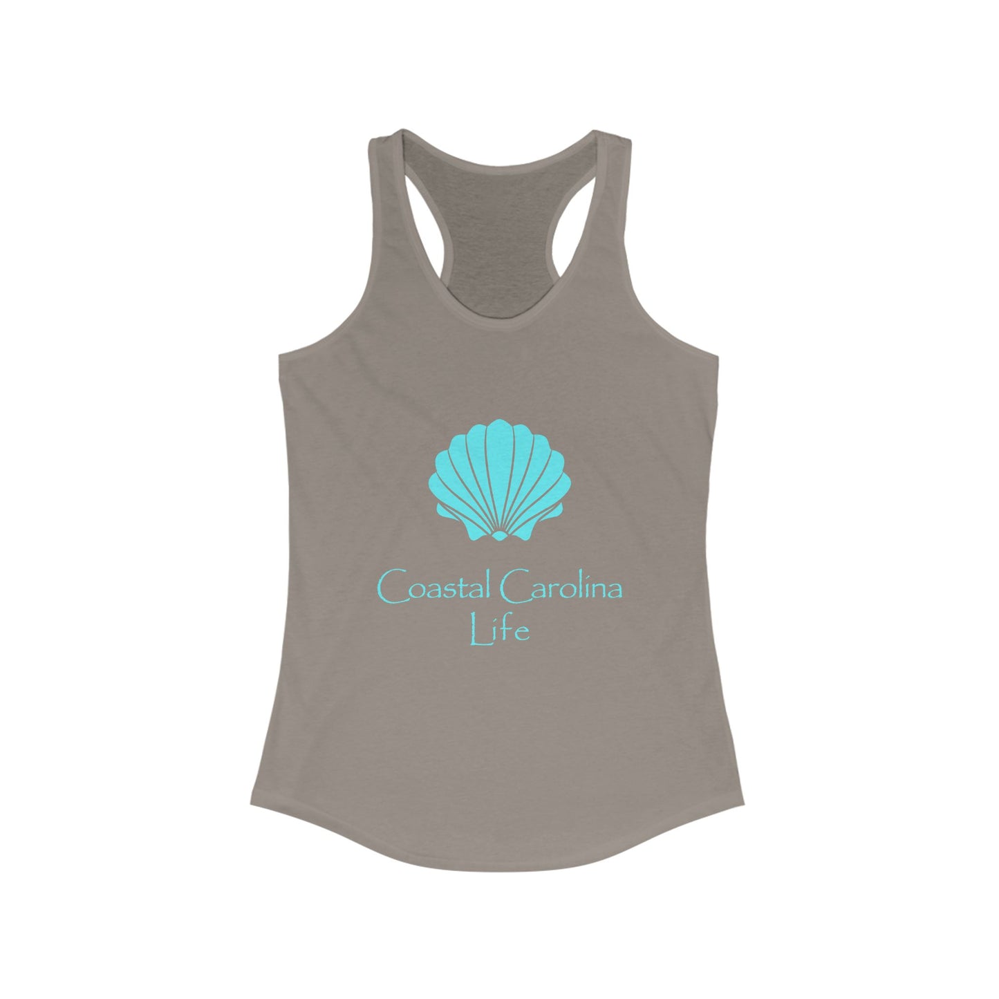 Women's Coastal Tank Top - Large Clam Shell