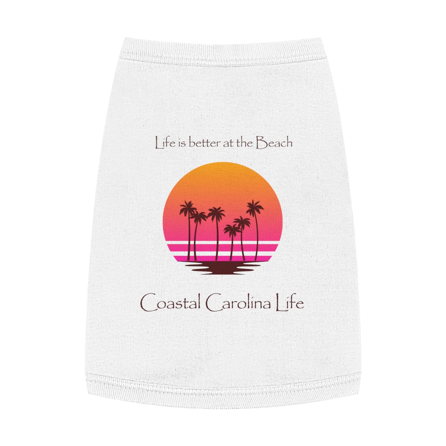 Life is better at the Beach Coastal Pet Shirt