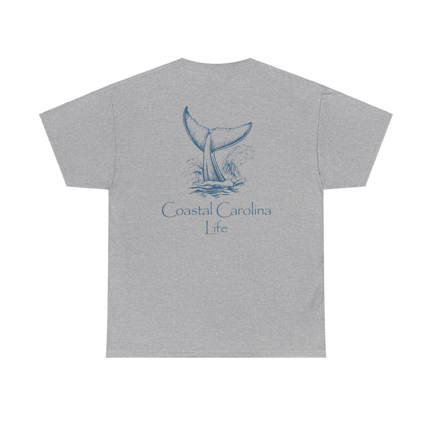 Women's Heavy Cotton T-Shirt - Whale Tail