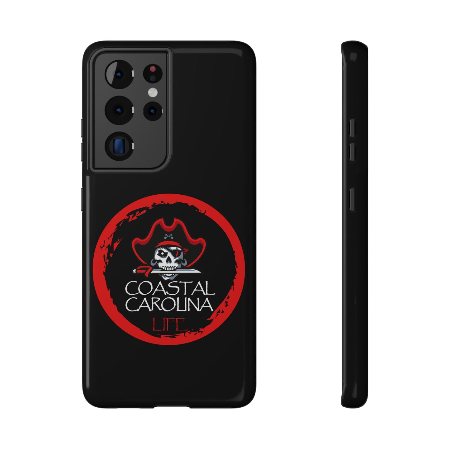 Impact-Resistant Phone Case - iPhone or Samsung - Pirate