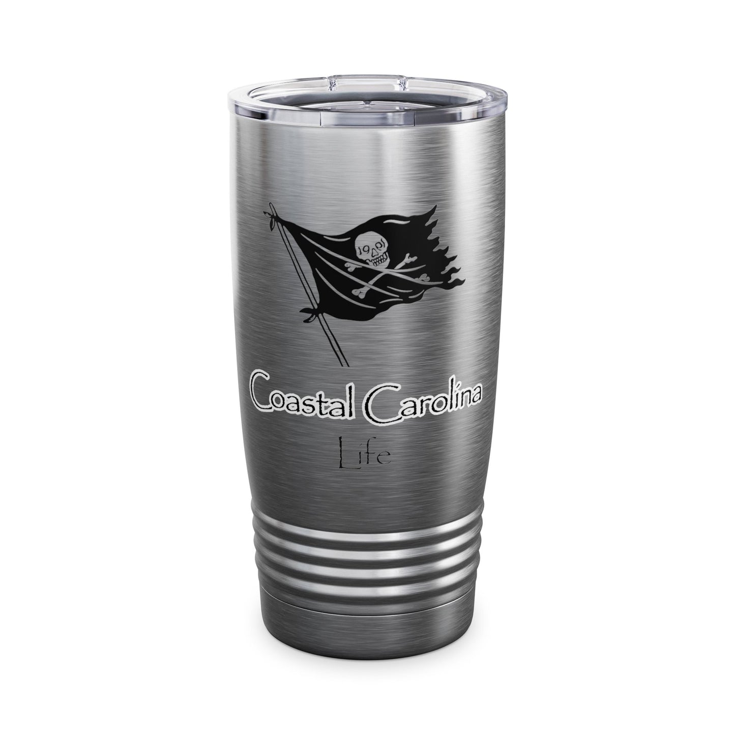 Pirate Flag Ringneck Tumbler