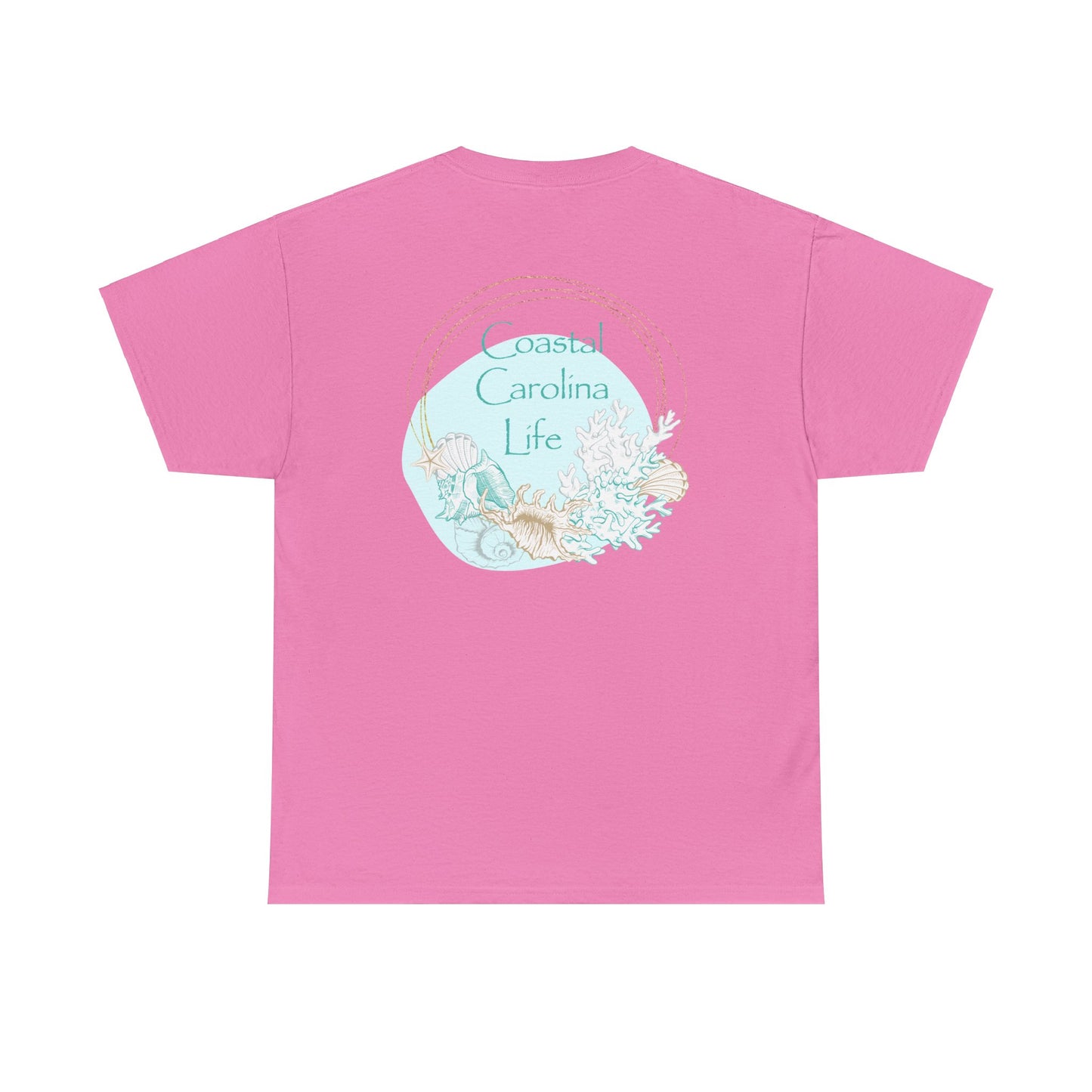 Women's Heavy Cotton T-Shirt - Shells and Coral