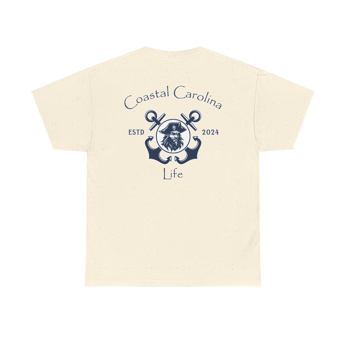 Men's Heavy Cotton T-Shirt - Blackbeard