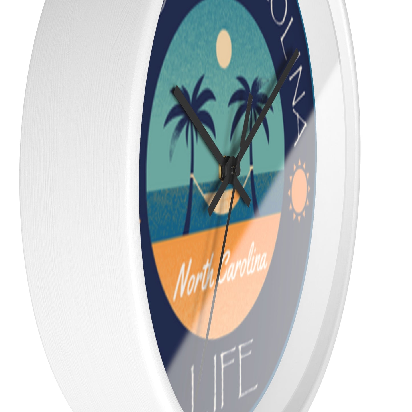 North Carolina Coastal Carolina Wall Clock
