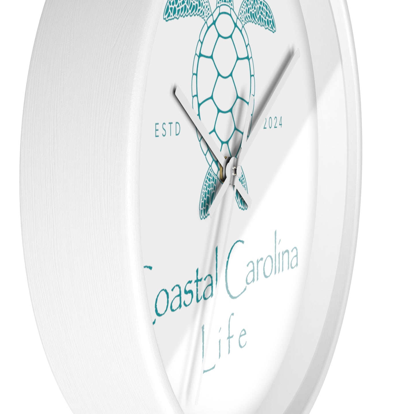 Sea Turtle Coastal Carolina Wall Clock