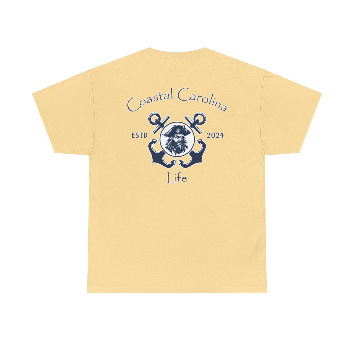 Men's Heavy Cotton T-Shirt - Blackbeard