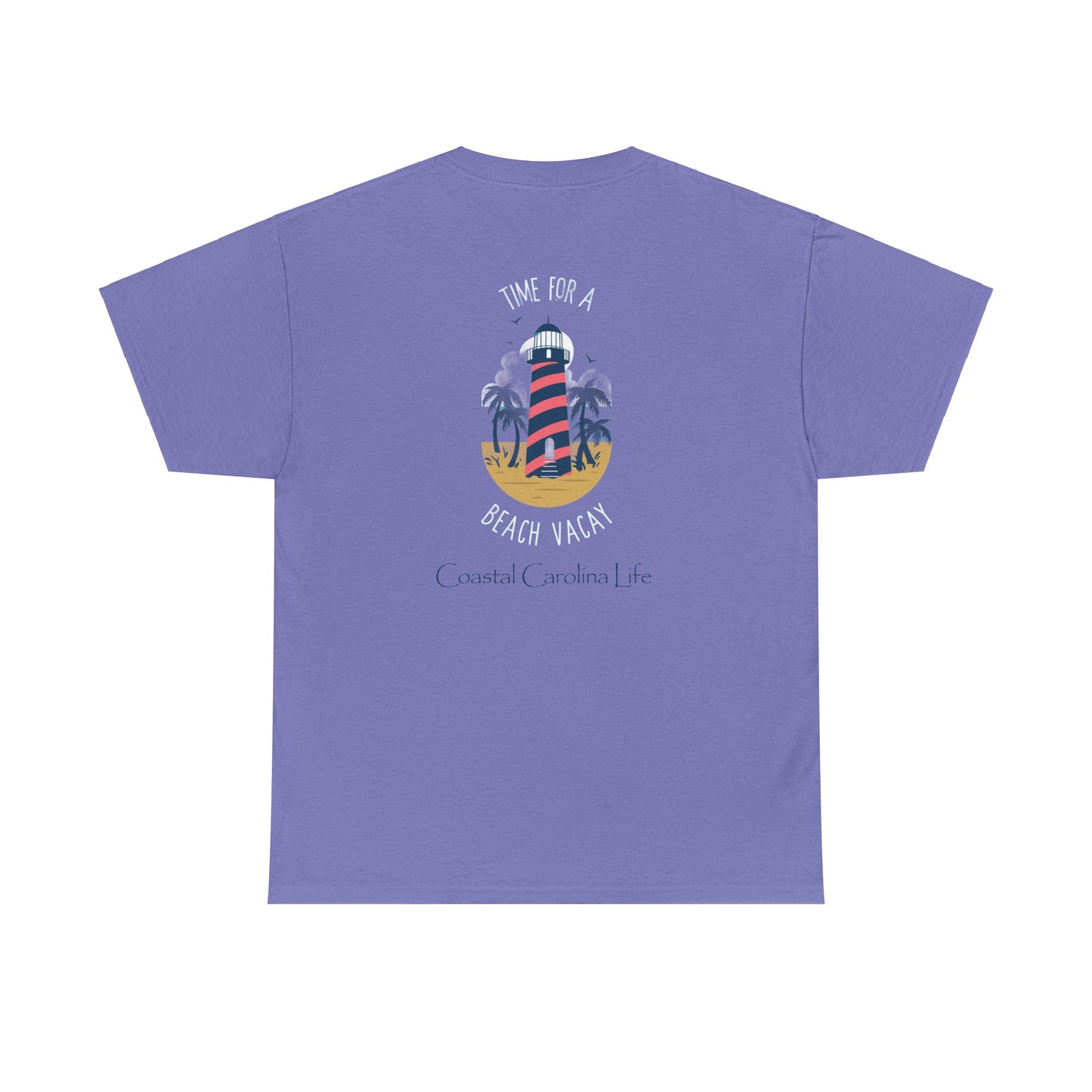Women's Heavy Cotton T-Shirt - Time for a Beach Vacay