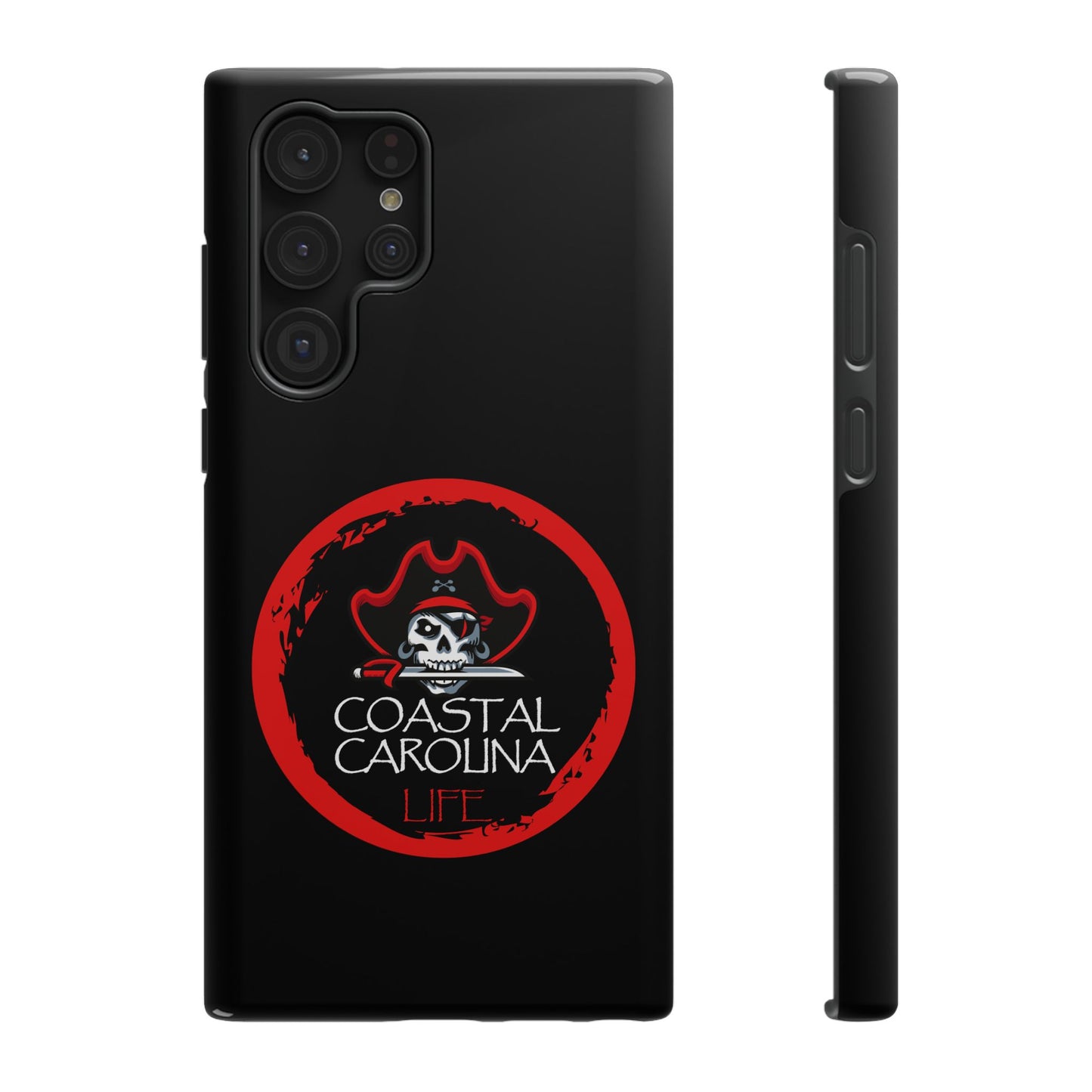 Impact-Resistant Phone Case - iPhone or Samsung - Pirate