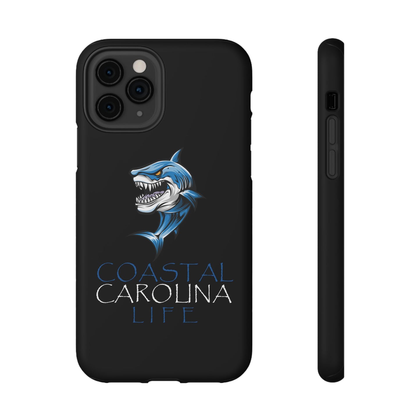 Impact-Resistant Phone Case - iPhone or Samsung - Shark