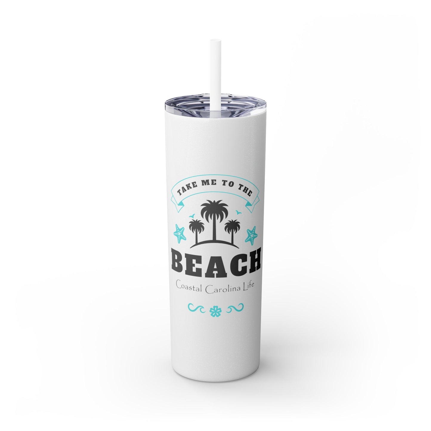Take Me to the Beach Skinny Tumbler