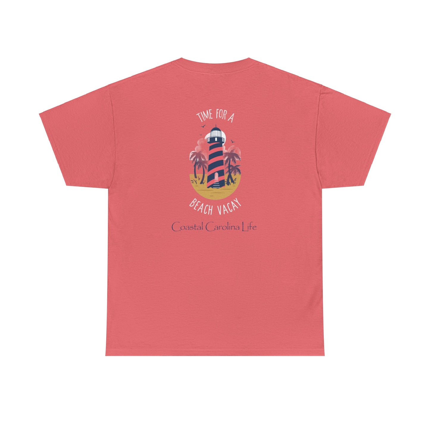 Women's Heavy Cotton T-Shirt - Time for a Beach Vacay