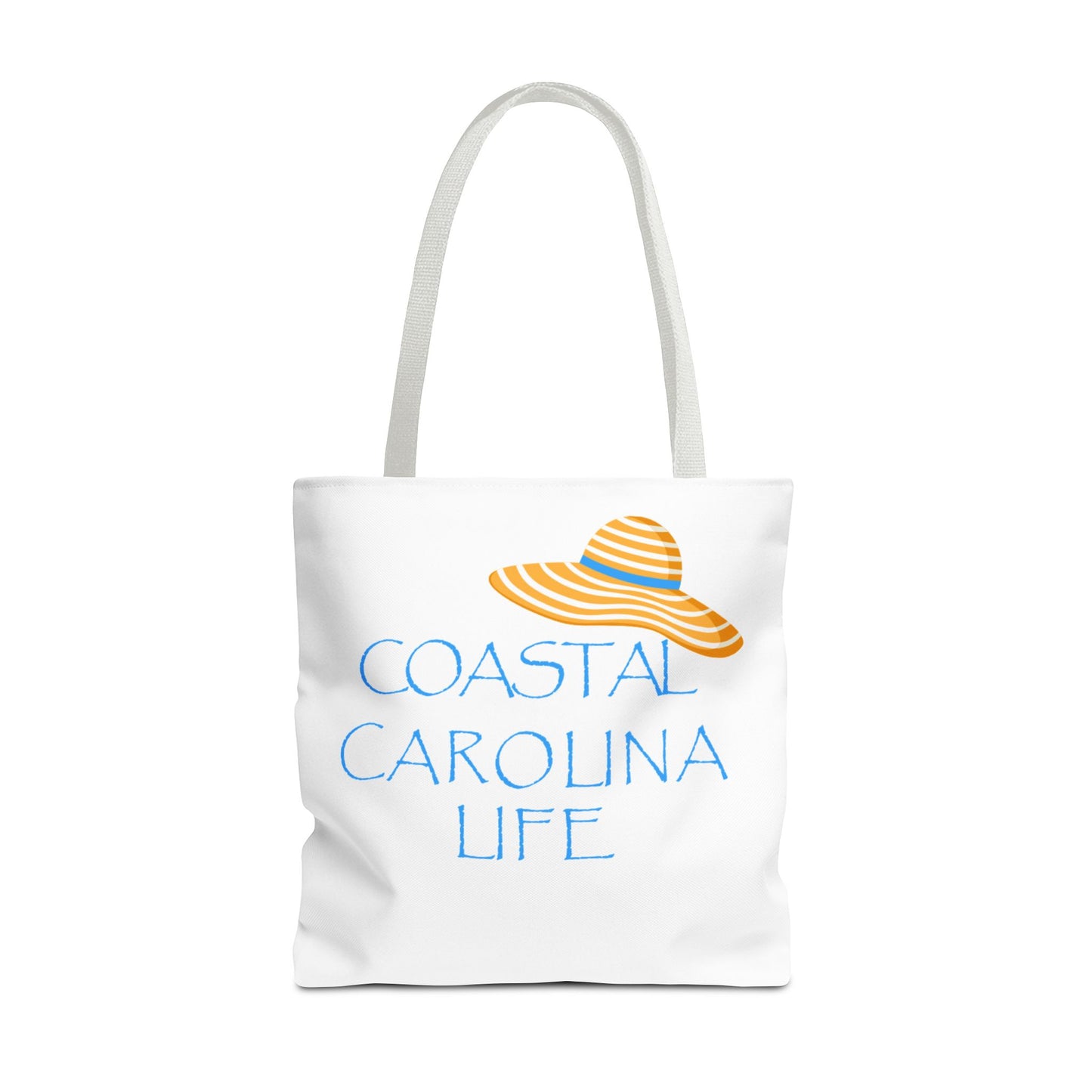 Beach Hat Coastal Tote Bag