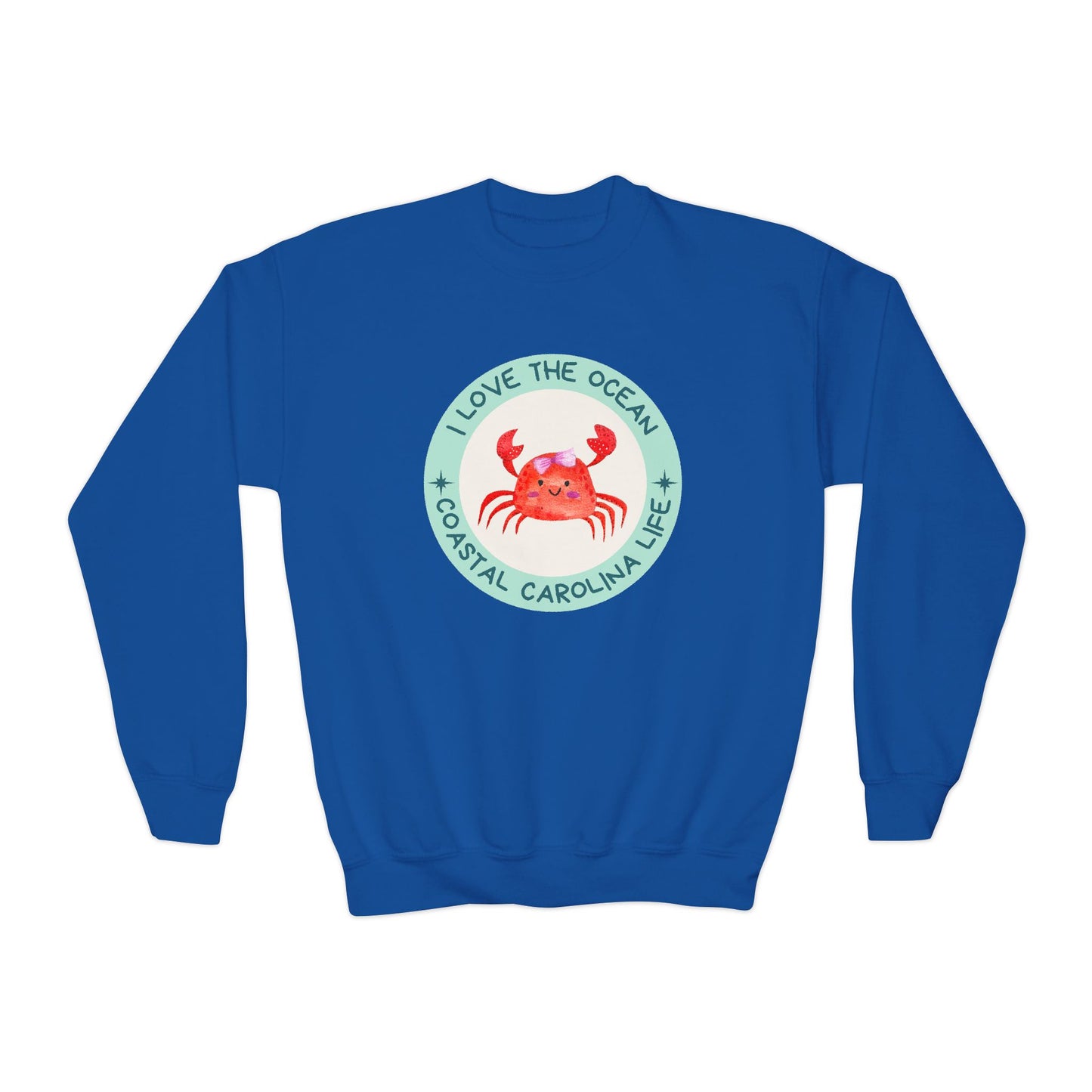 Coastal Youth Sweatshirt - I Love the Ocean