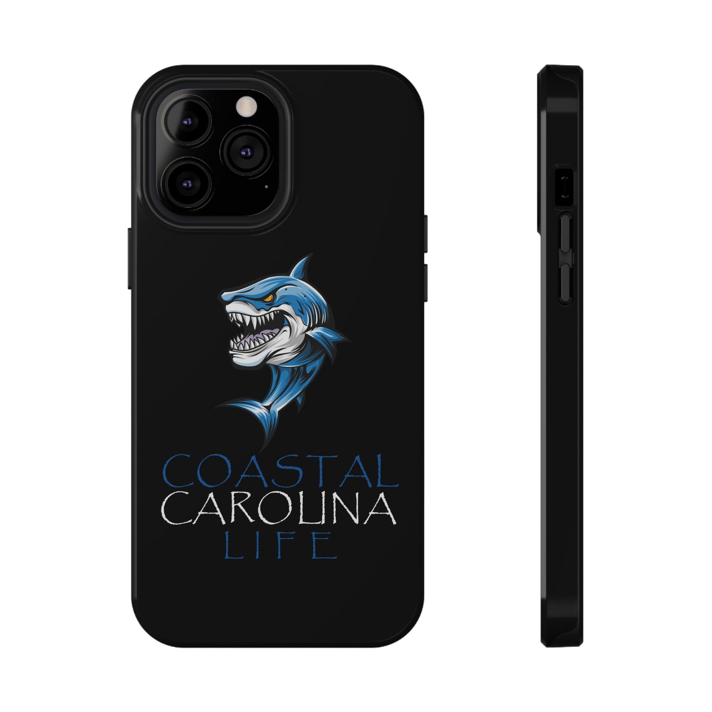 Impact-Resistant Phone Case - iPhone or Samsung - Shark