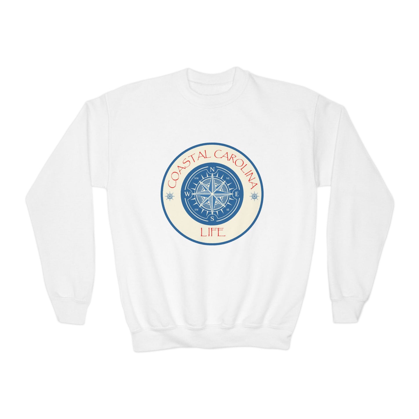 Coastal Youth Sweatshirt - Compass