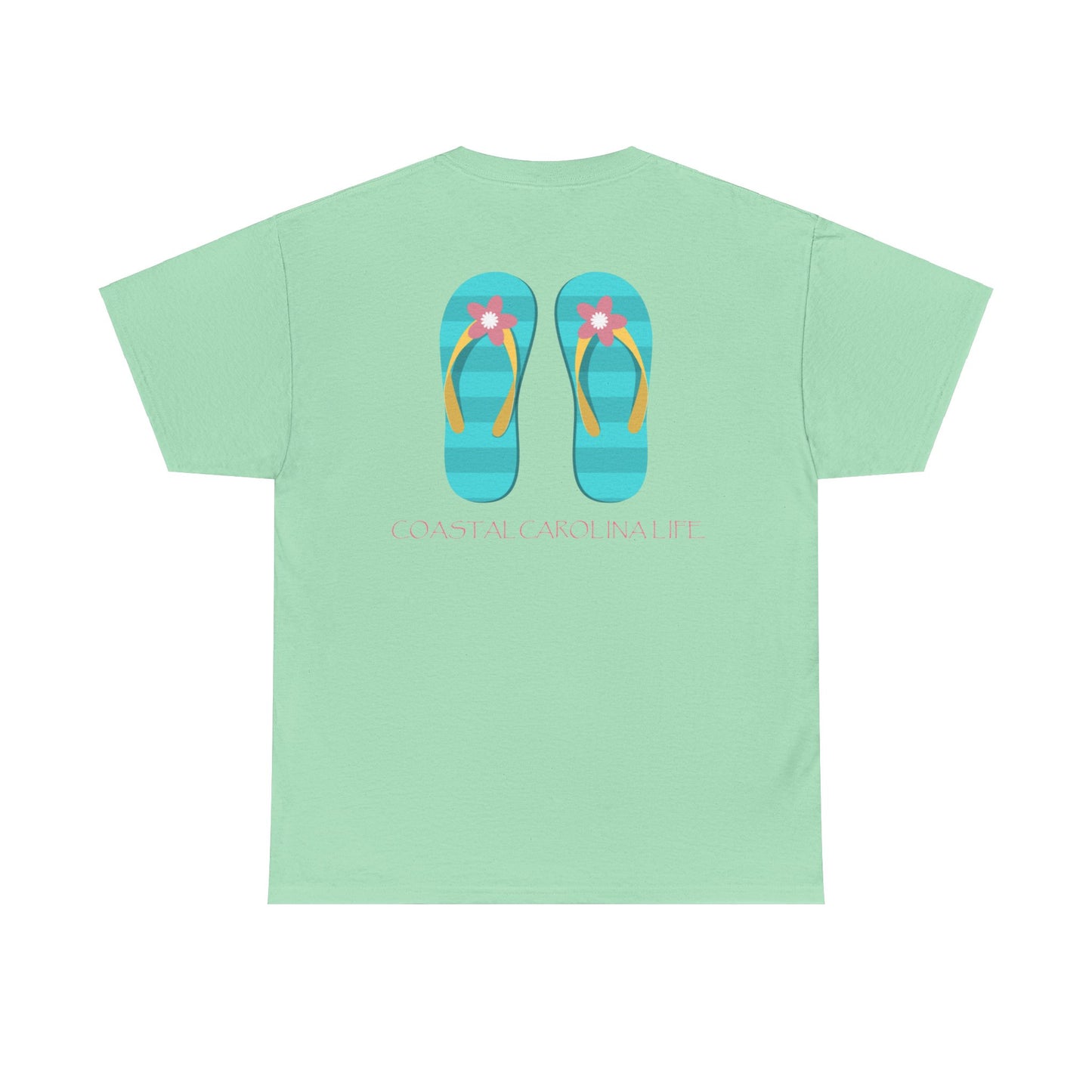 Women's Heavy Cotton T-Shirt - Flip Flops