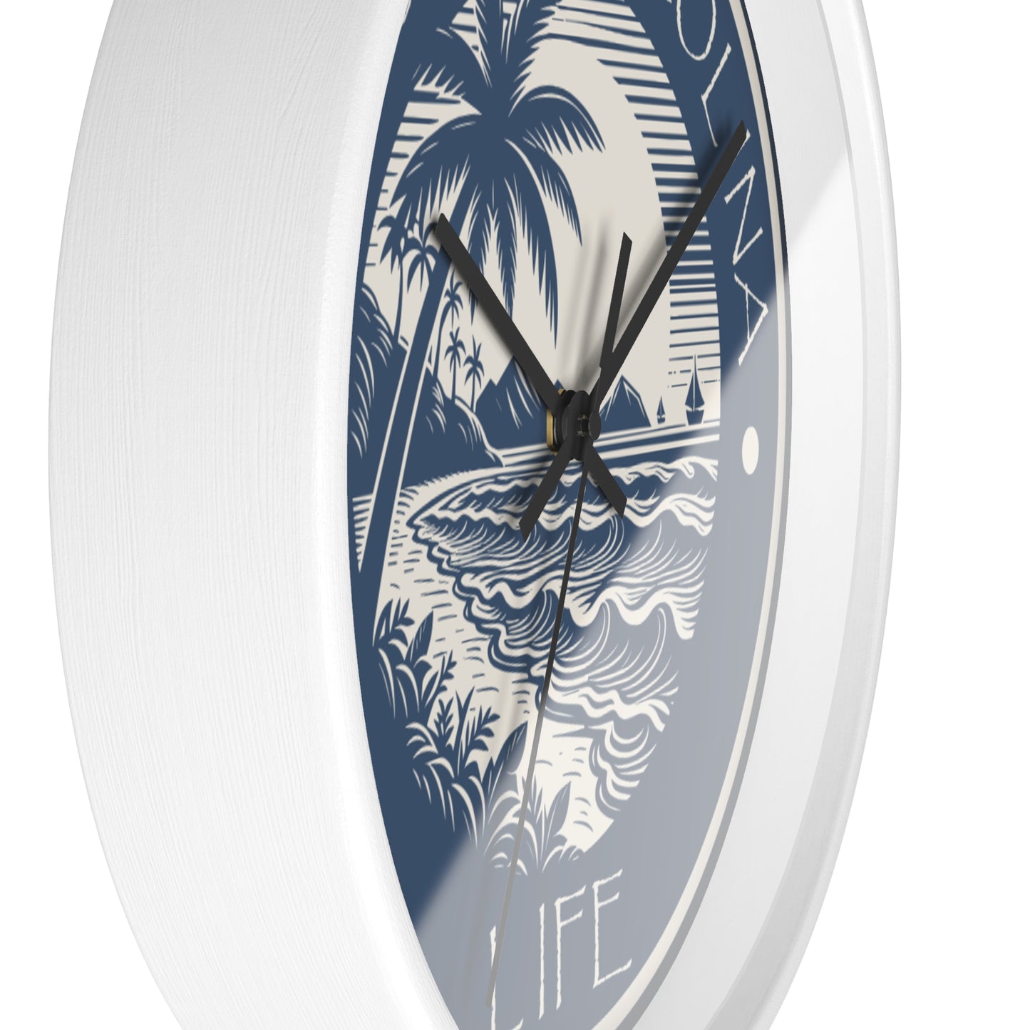 Beach Coastal Carolina Wall Clock