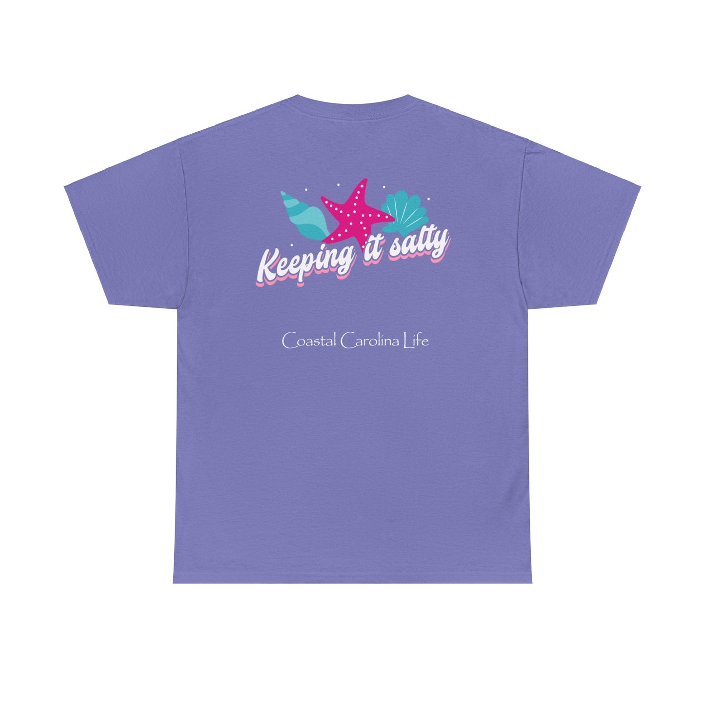 Women's Heavy Cotton T-Shirt - Keeping it Salty